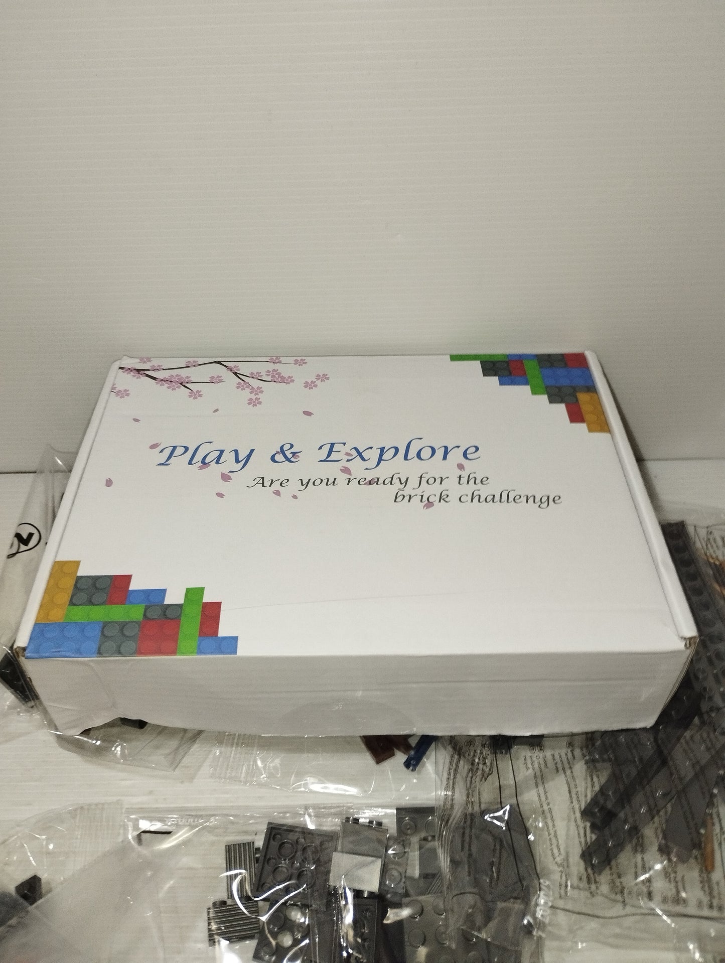 Model Bricks Play & Explorer Mattoncini Da Assemplare 333 Pezzi