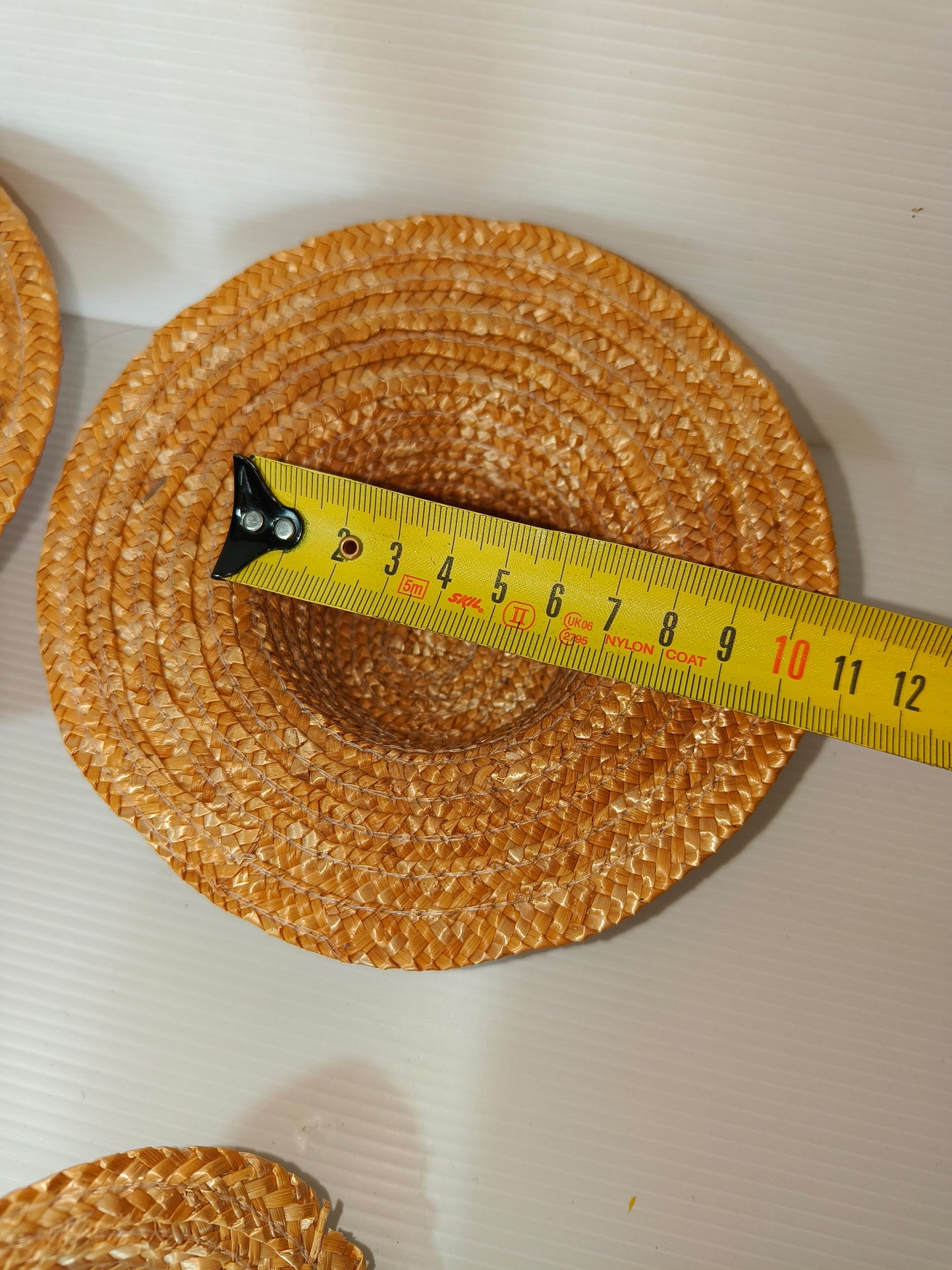 Cappelli in paglia per bambole vintage, LEGGI