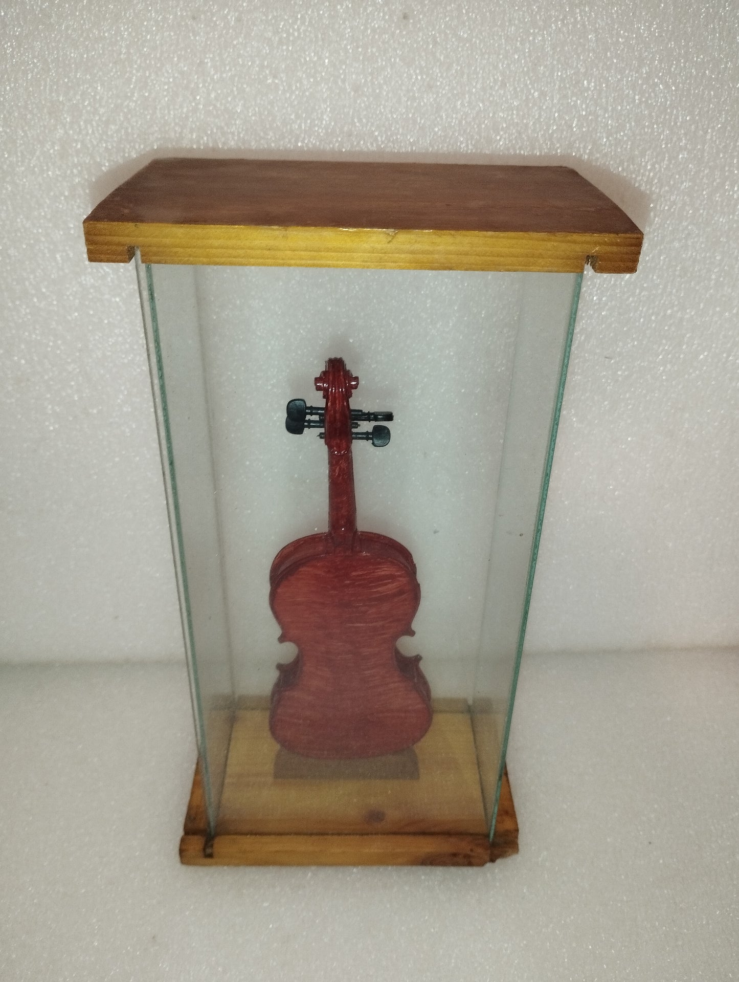 Modellino Stradivarius Cremona 1715 In Teca Vintage
Teca in legno e vetro