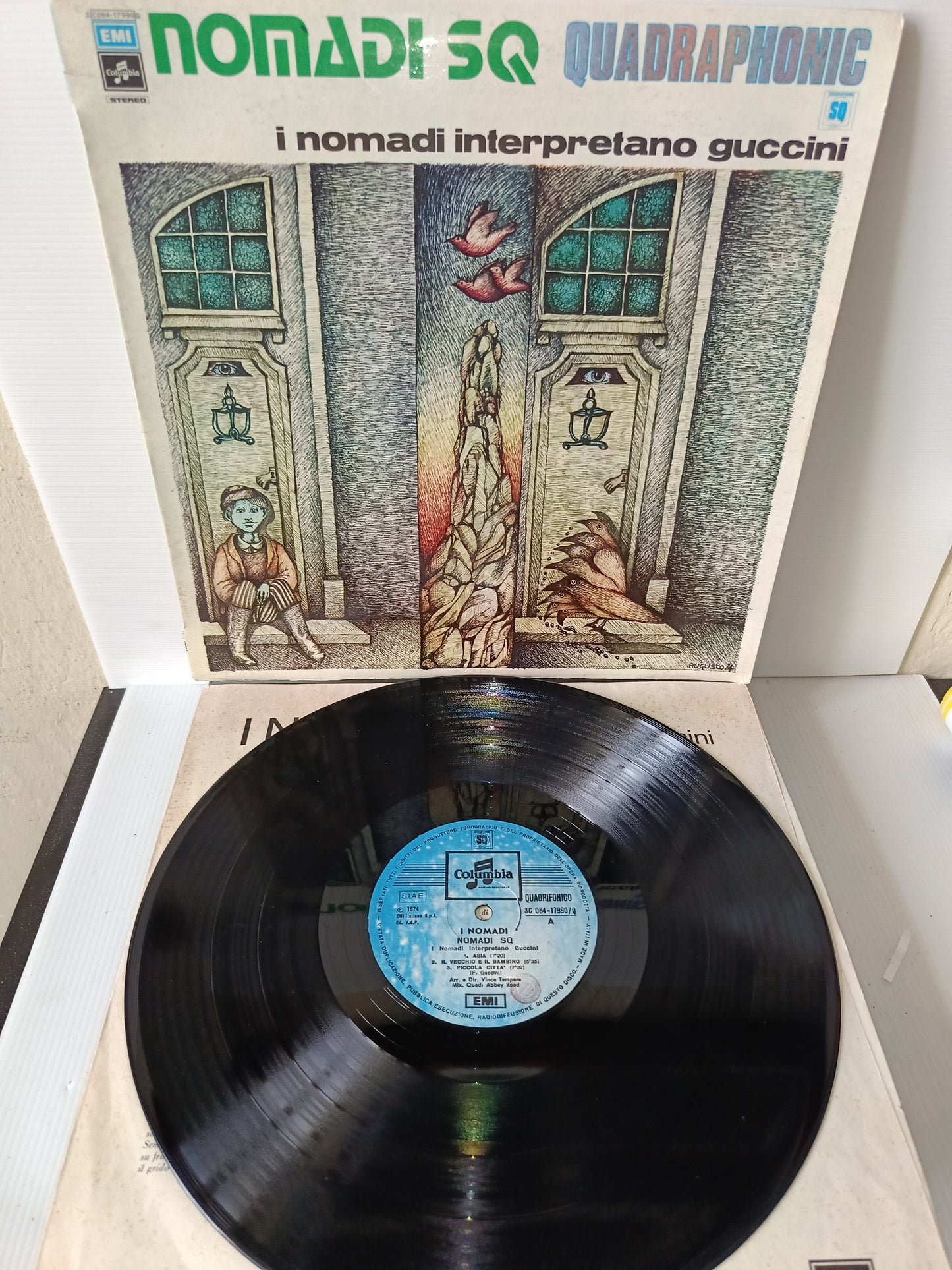 I Nomadi Interpretano Guccini Lp Edito nel 1974 da Emi Columbia