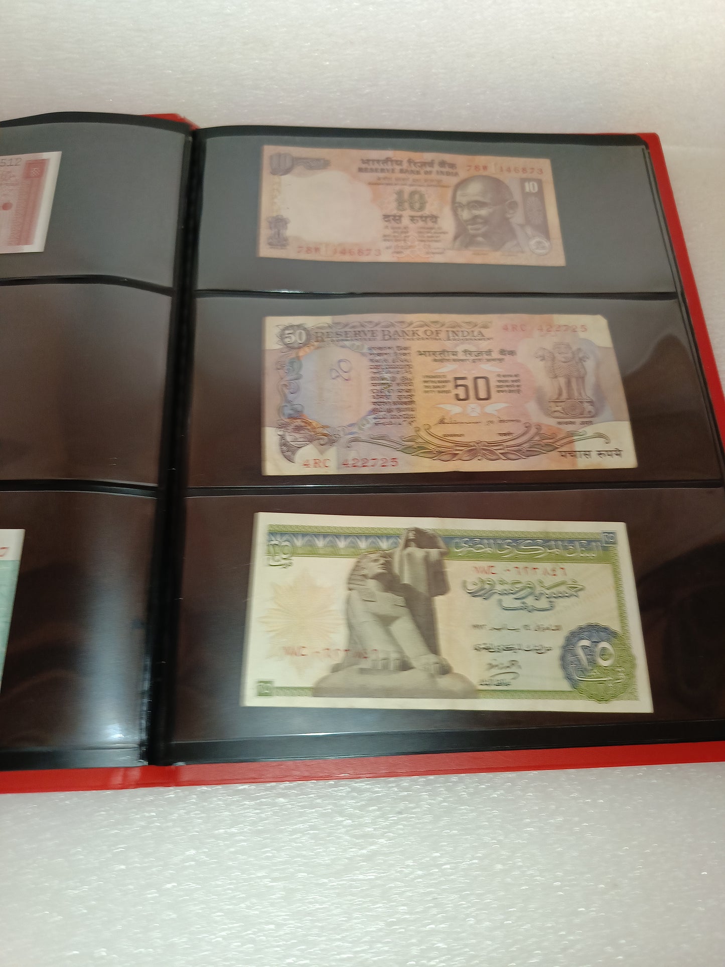 Collezione 50 Banconote Originali
Con album