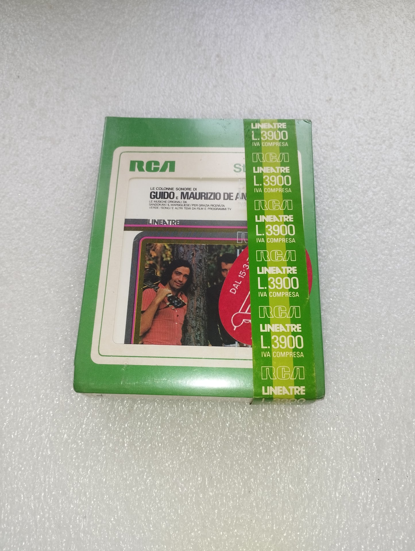 Le Colonne Sonore Di Guido E Maurizio De Angelis Cassetta Stereo 8
RCA Cod. TNS1 3006