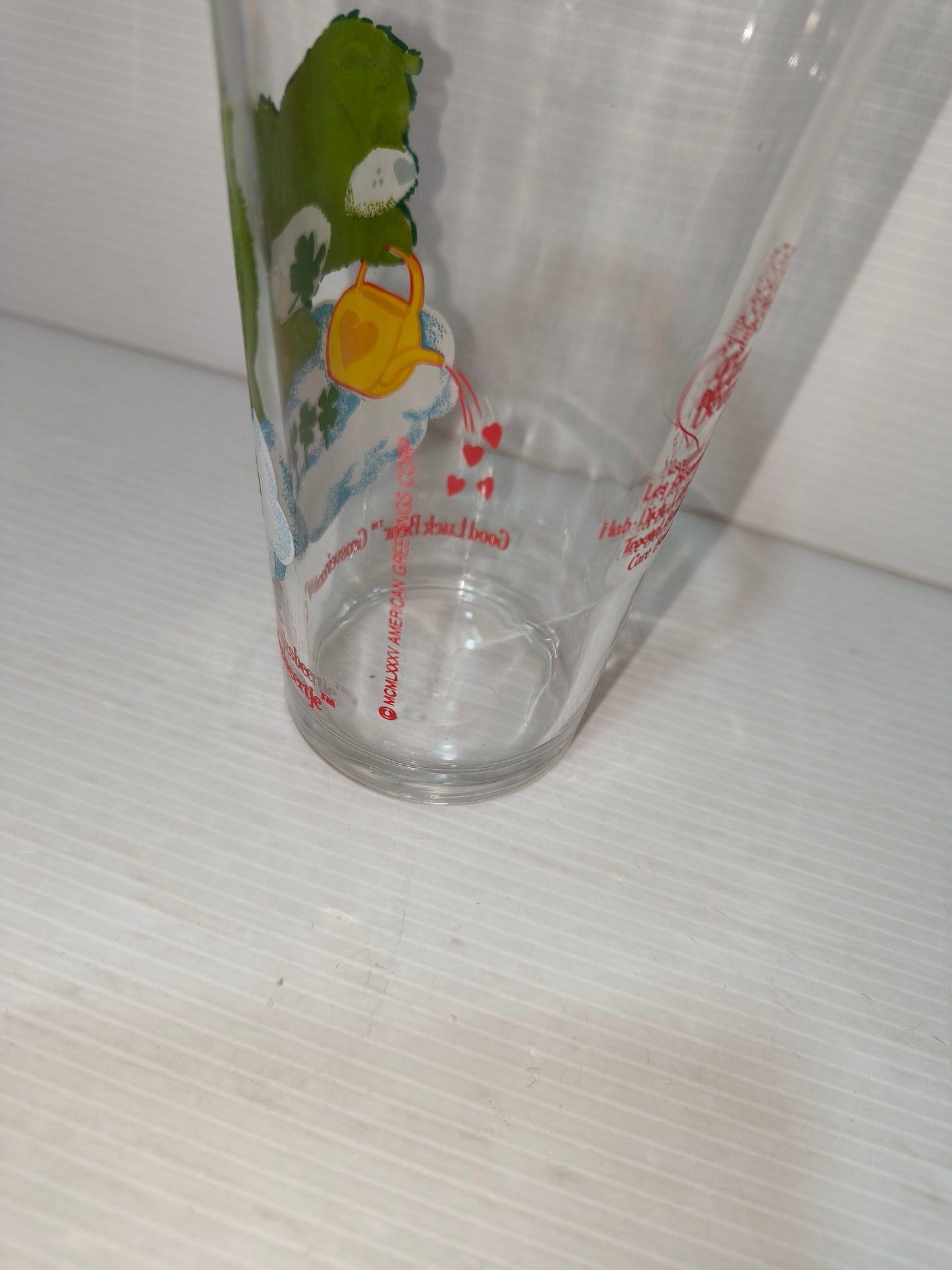 Bicchiere Care Bears Grosveinatd, 1985