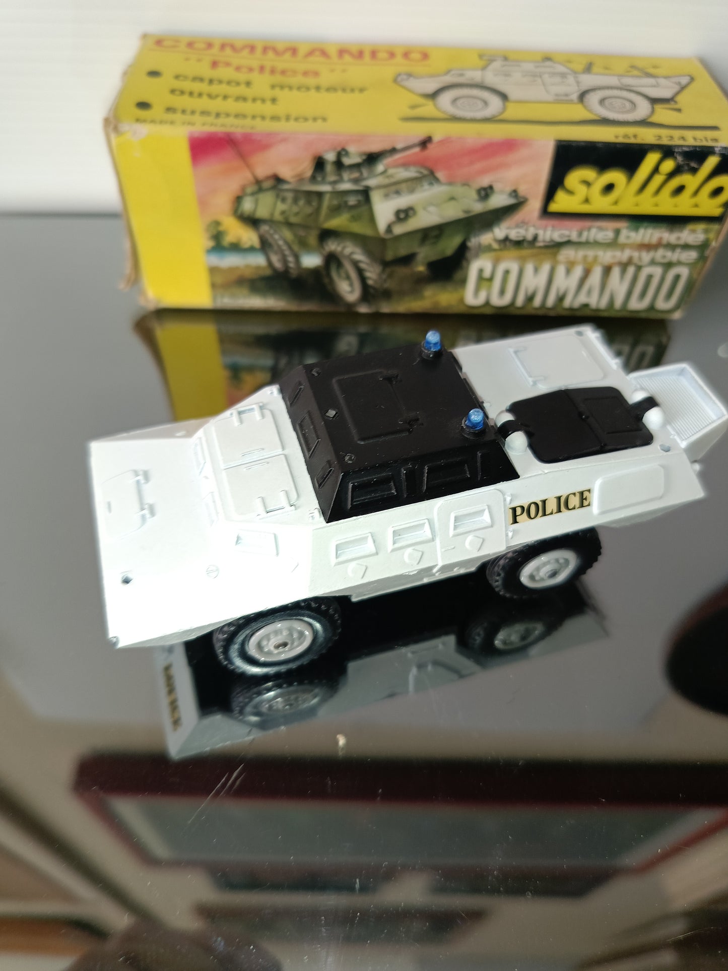 Commando XM706 Police
Prodotto nel 1970 da Solido cod.224 bis
Made in France