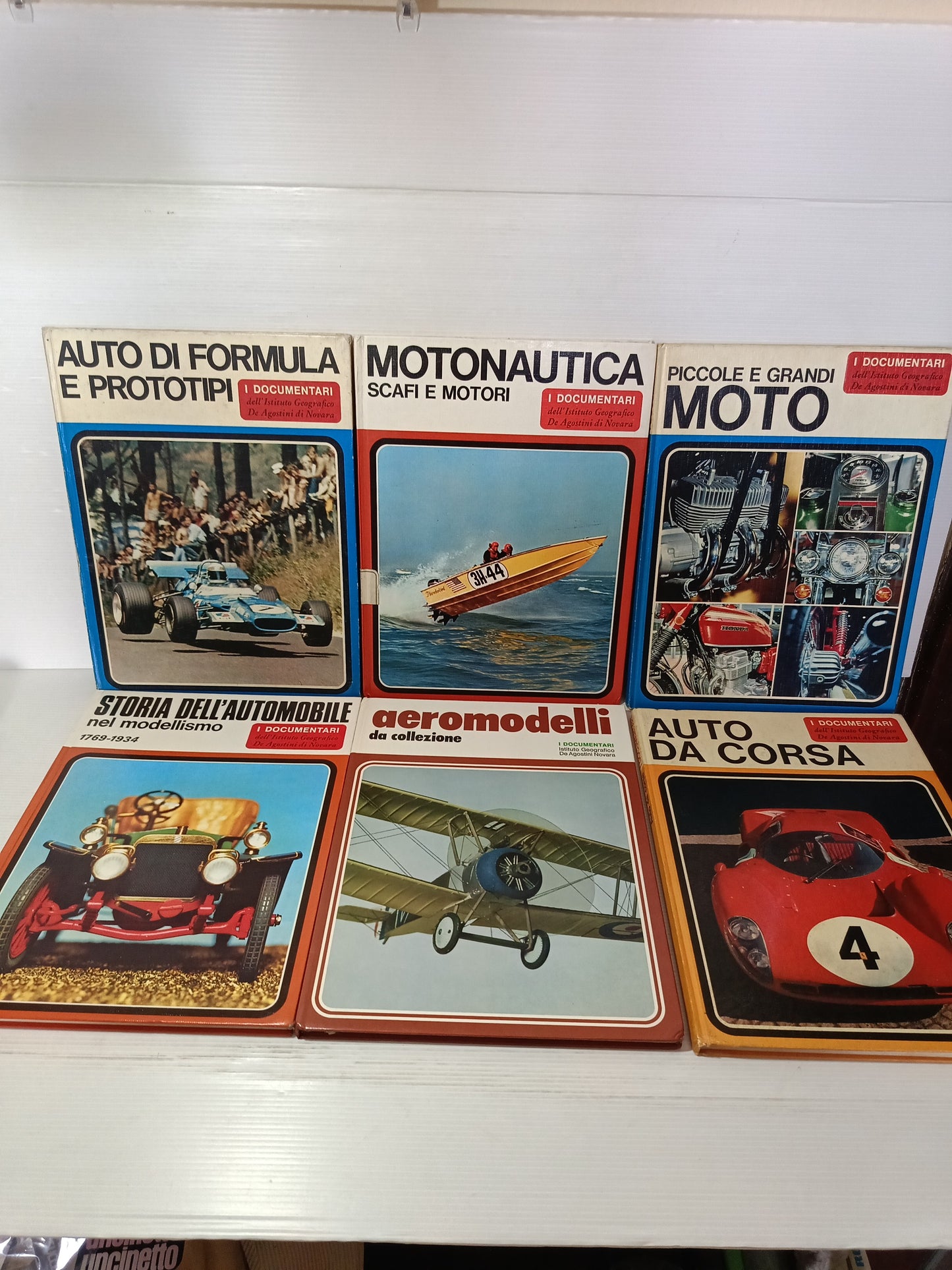 6 Volumi Serie I Documentari De Agostini Anni 70