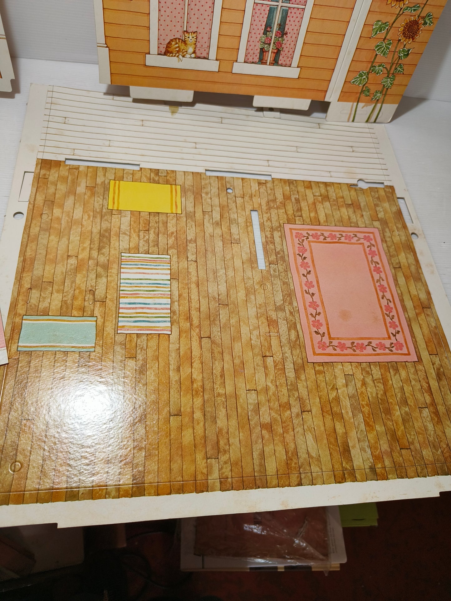 Parti casa Holly Hobbie Doll House 1977 Knickerbocker LEGGI DESCRIZIONE