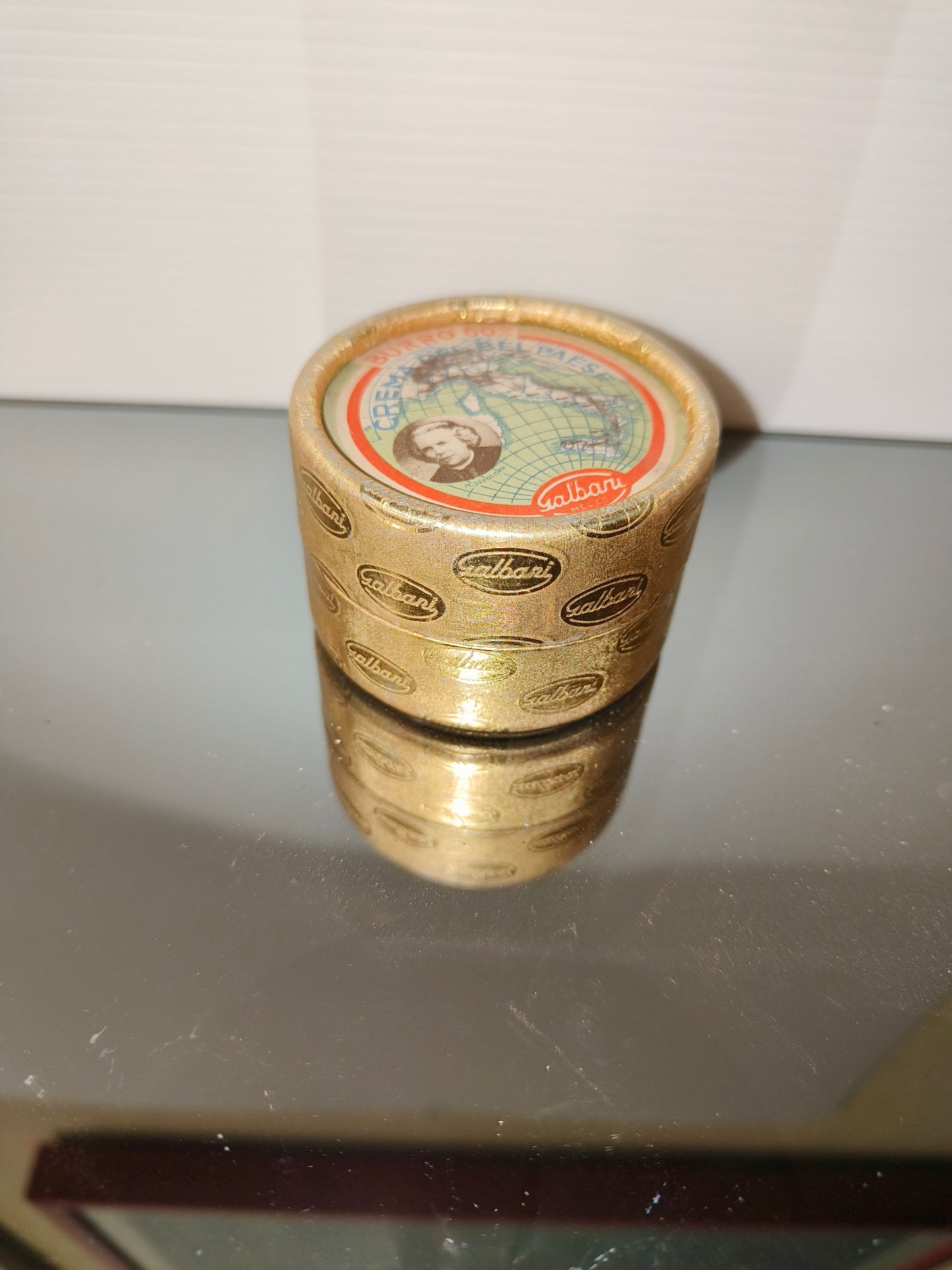 Antica scatolina Crema Del Bel Paese Galbani, LEGGI