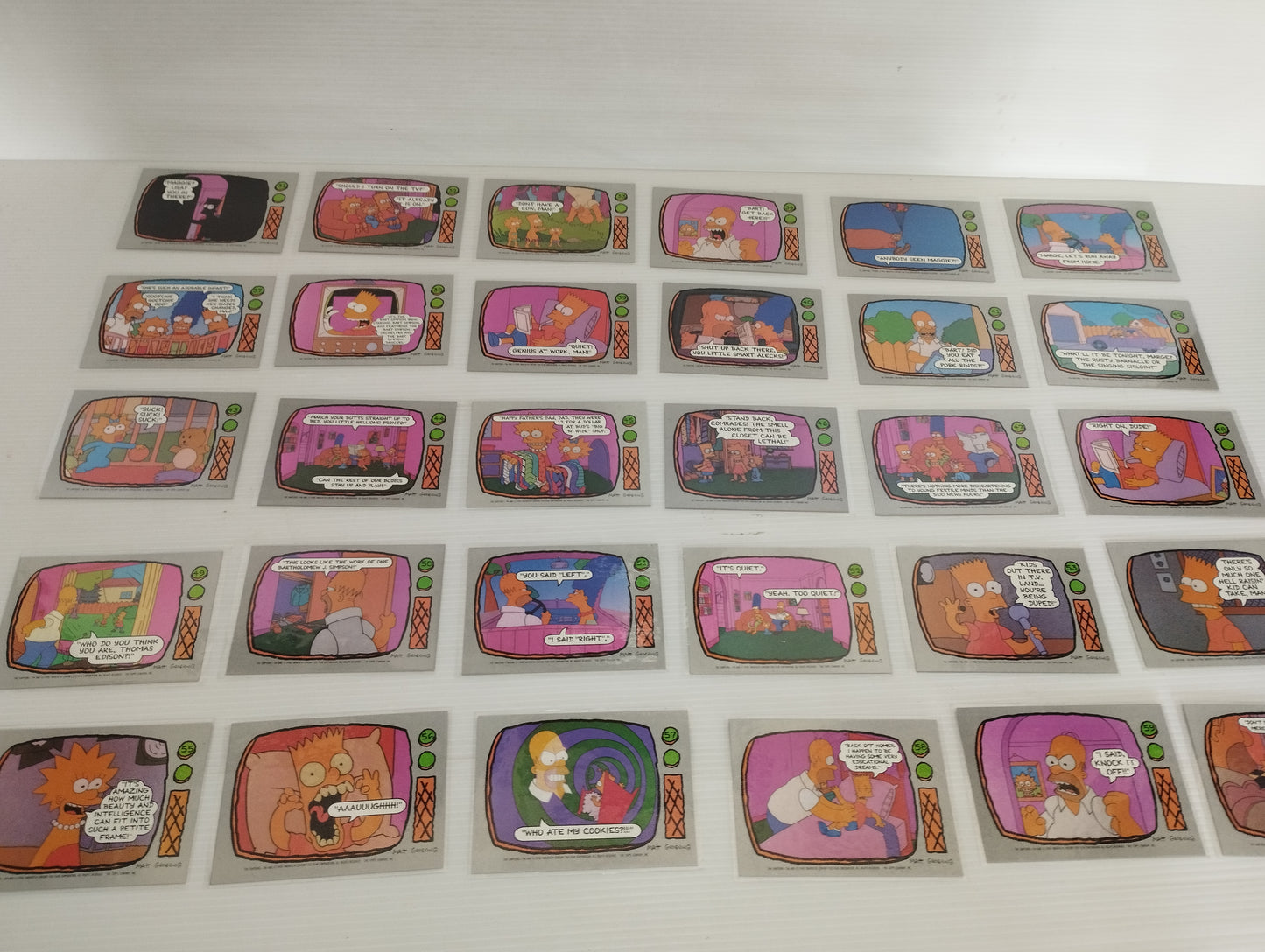 The Simpson Collezione Card Toops
Set 88 + 22 Cards
Anno 1990