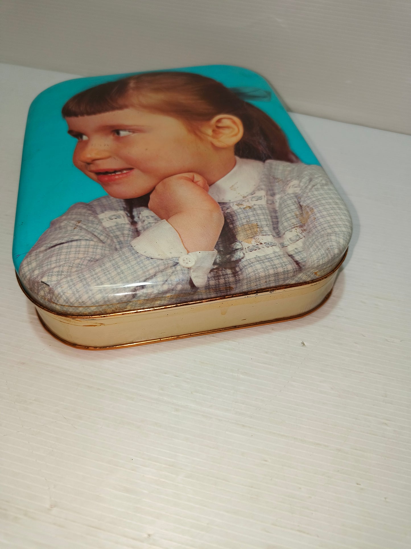 Scatola Latta Pernigotti anni 60, LEGGI