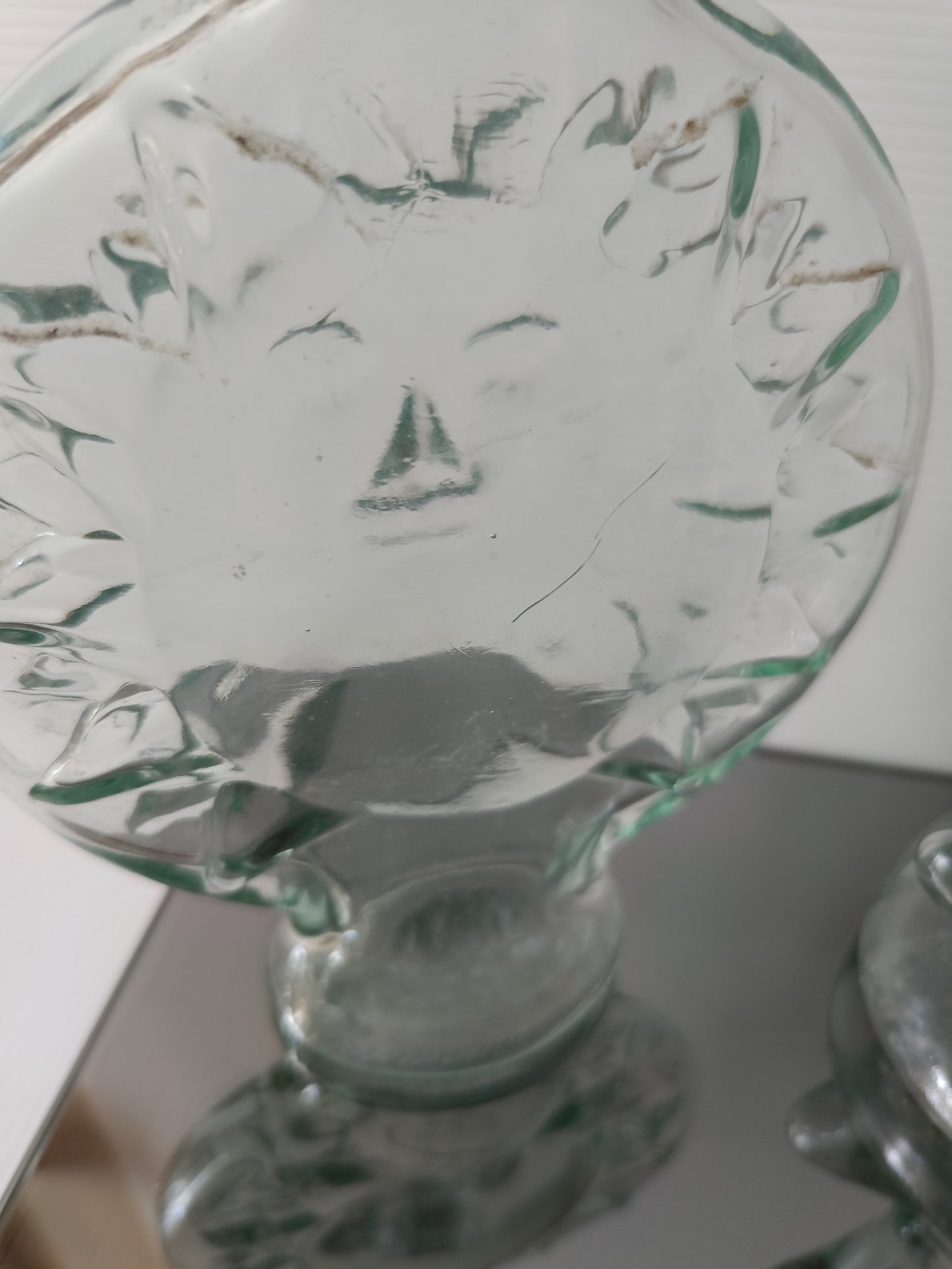 Bottiglie Sole E Luna In Vetro Vintage