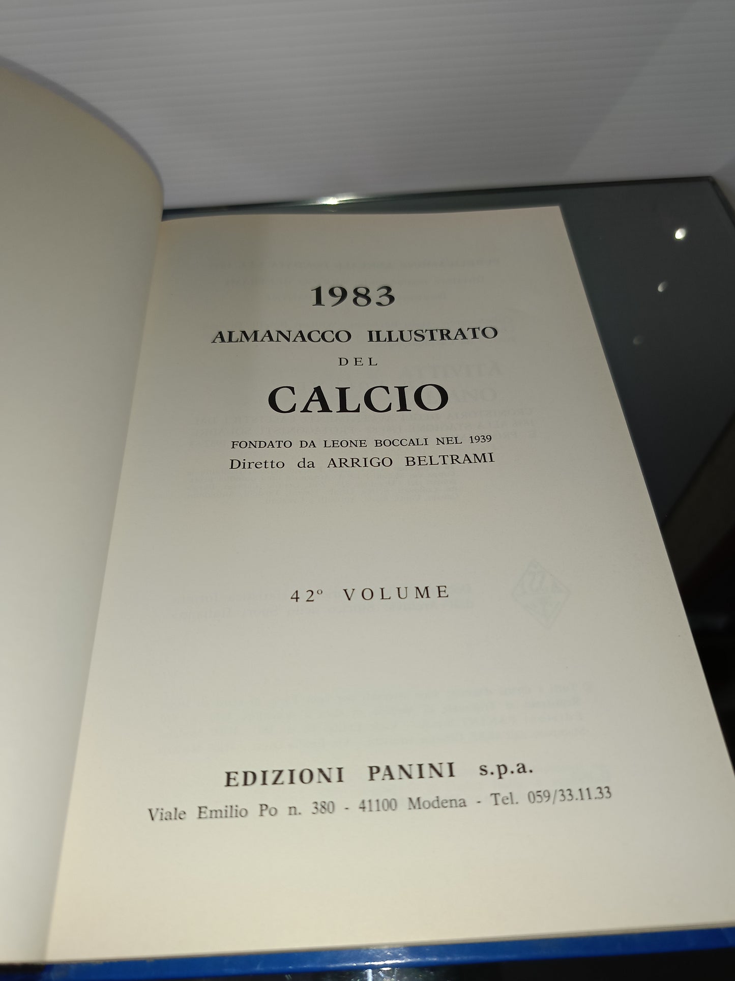 Panini Almanacco Illustrato Del Calcio 1983