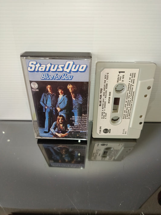 Blue For You Status Quo Musicassetta
Edita nel 1976 da  Vertigo cod.7138 074