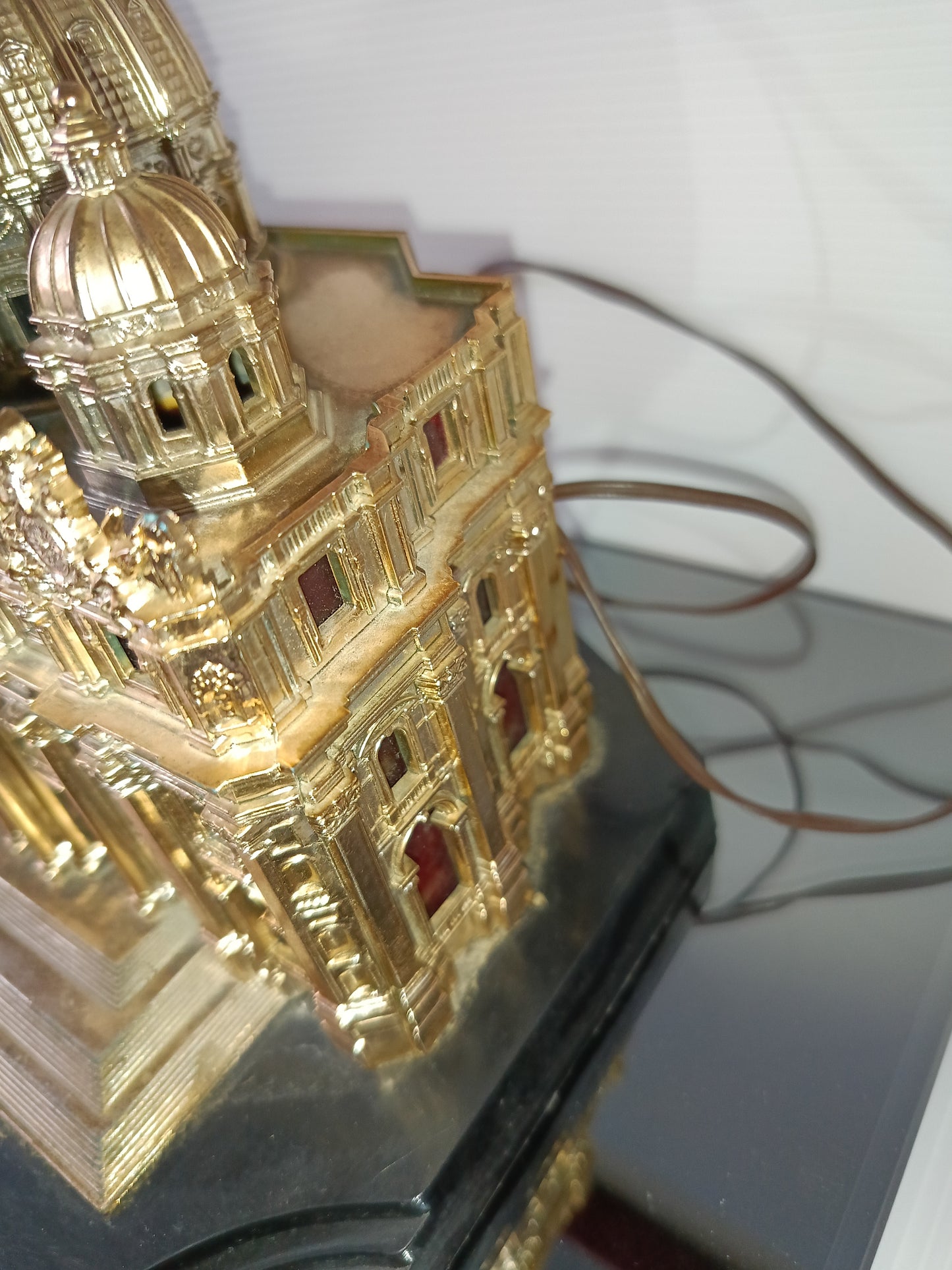 Basilica San Pietro Souvenir Anni 60 In Plastica