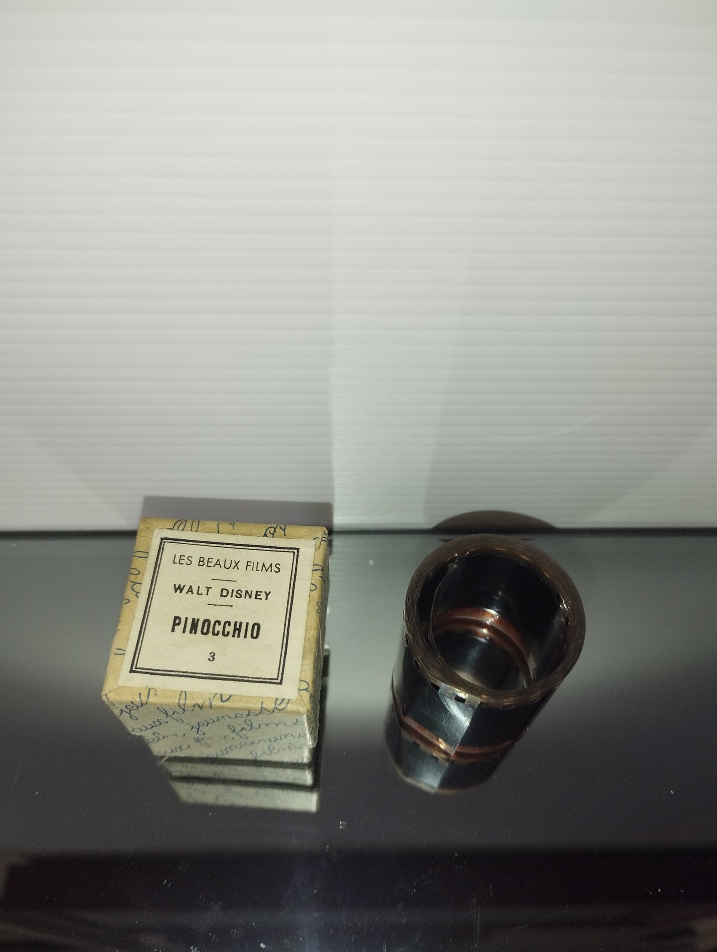 Pellicola 35 mmm Pinocchio Walt Disney Les Beaux Films Paris Vintage
