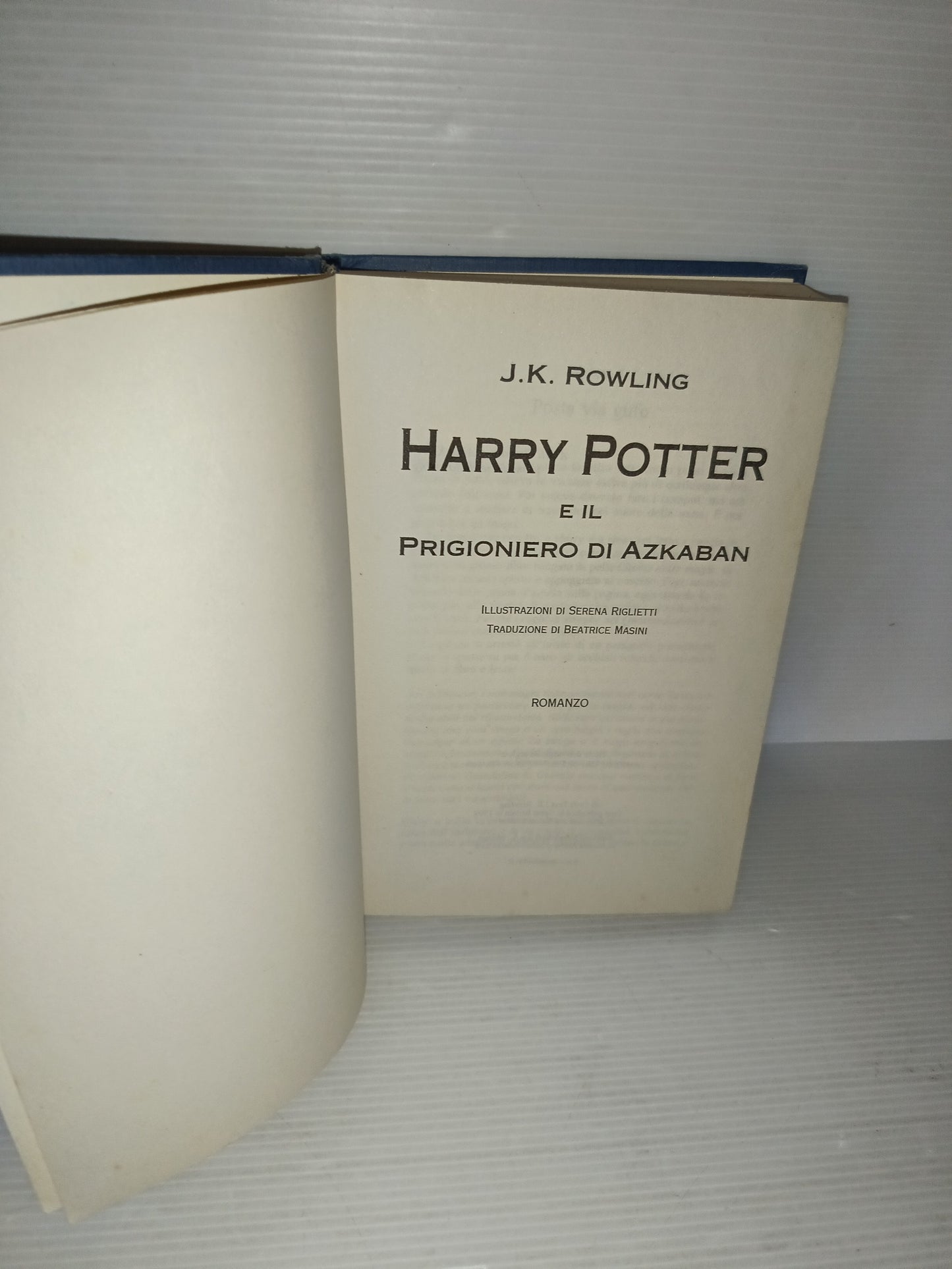 Harry Potter e il prigioniero di Azkaban edizione novembre 2004