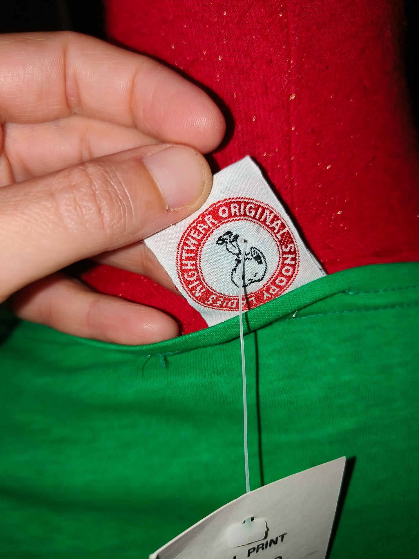 T Shirt Oversize Pigiama donna Snoopy, anni 70 LEGGI