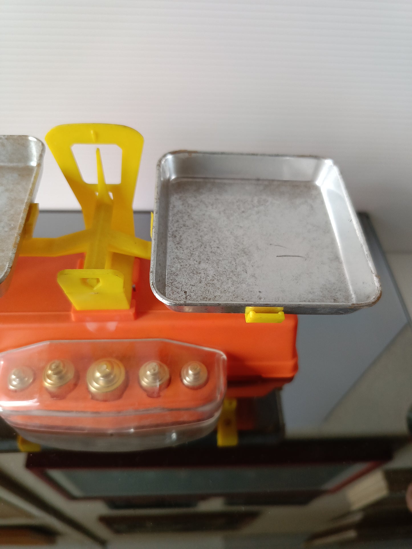 Bilancia Giocattolo In Plastica CO-MA Anni 70