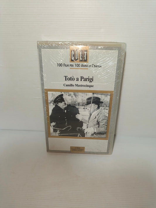 VHS Totò A Parigi collana 100 film per 100 anni di cinema
