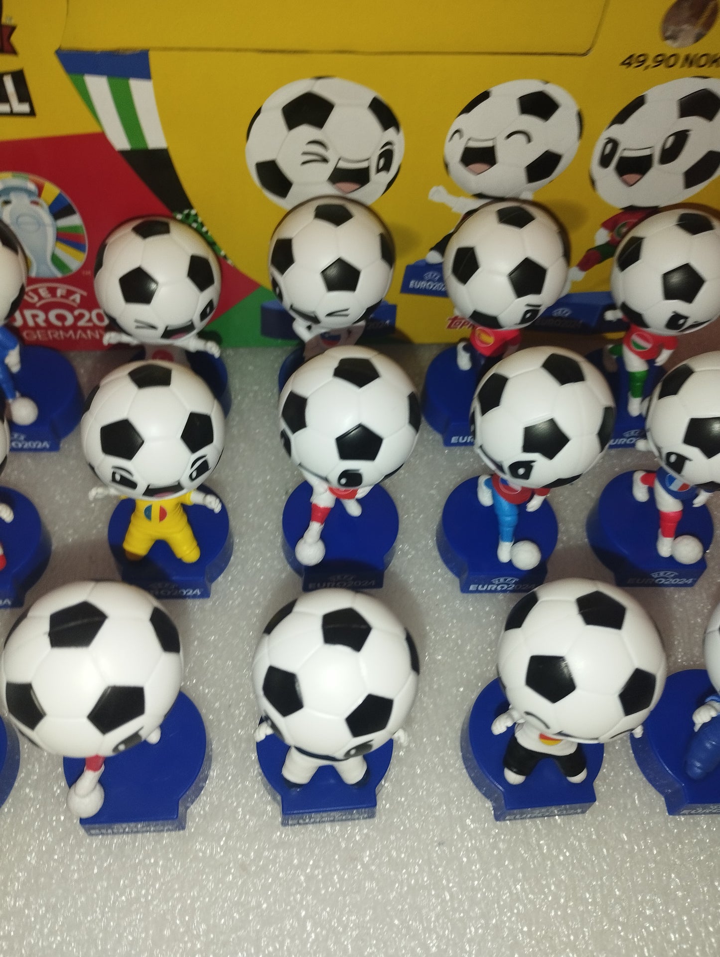 Topps I Love Football Collectible Figures UEFA Euro 2024 Germany Collezione Completa