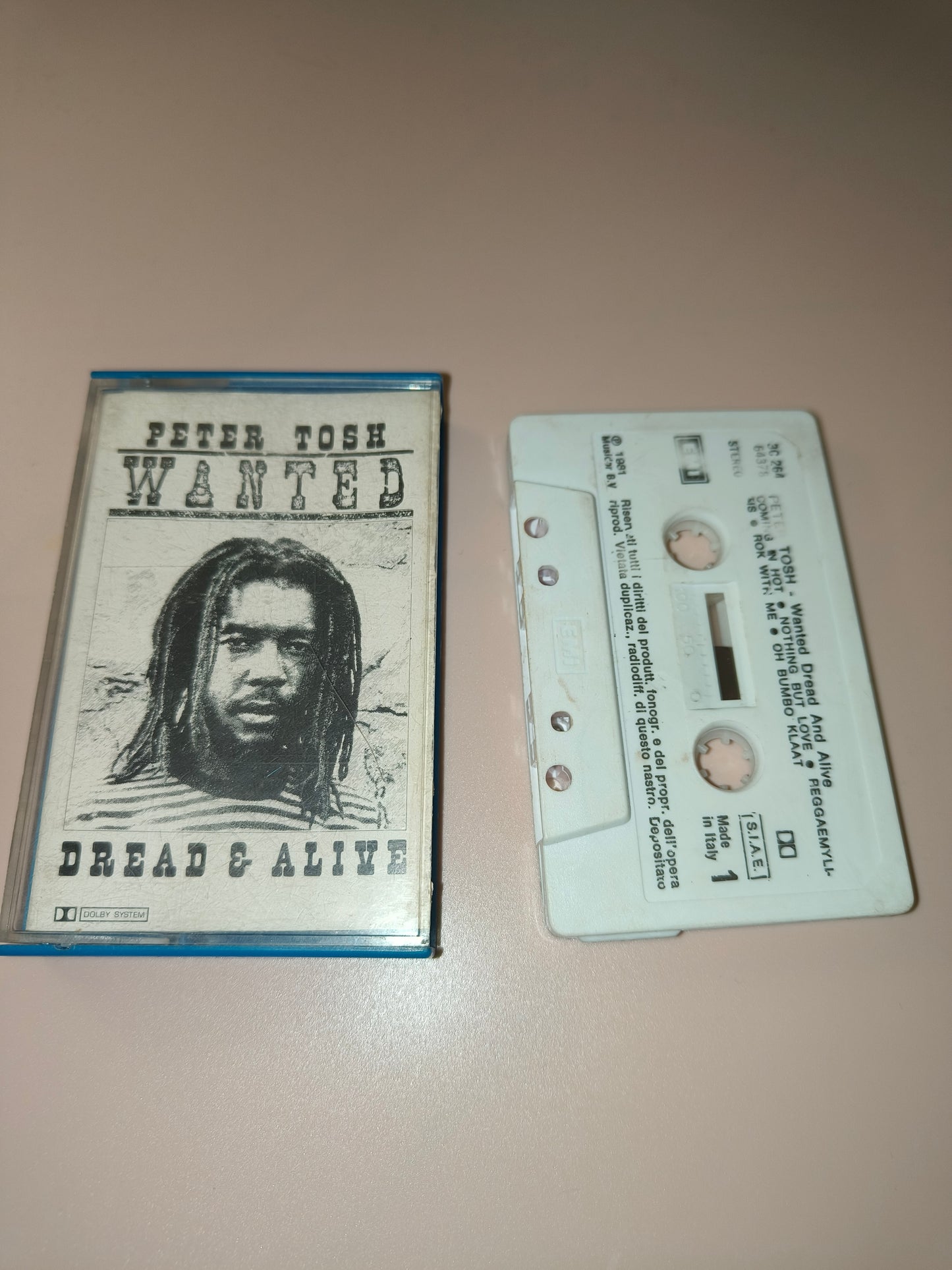 Peter Tosh Wanted Dead & Alive Musicassetta