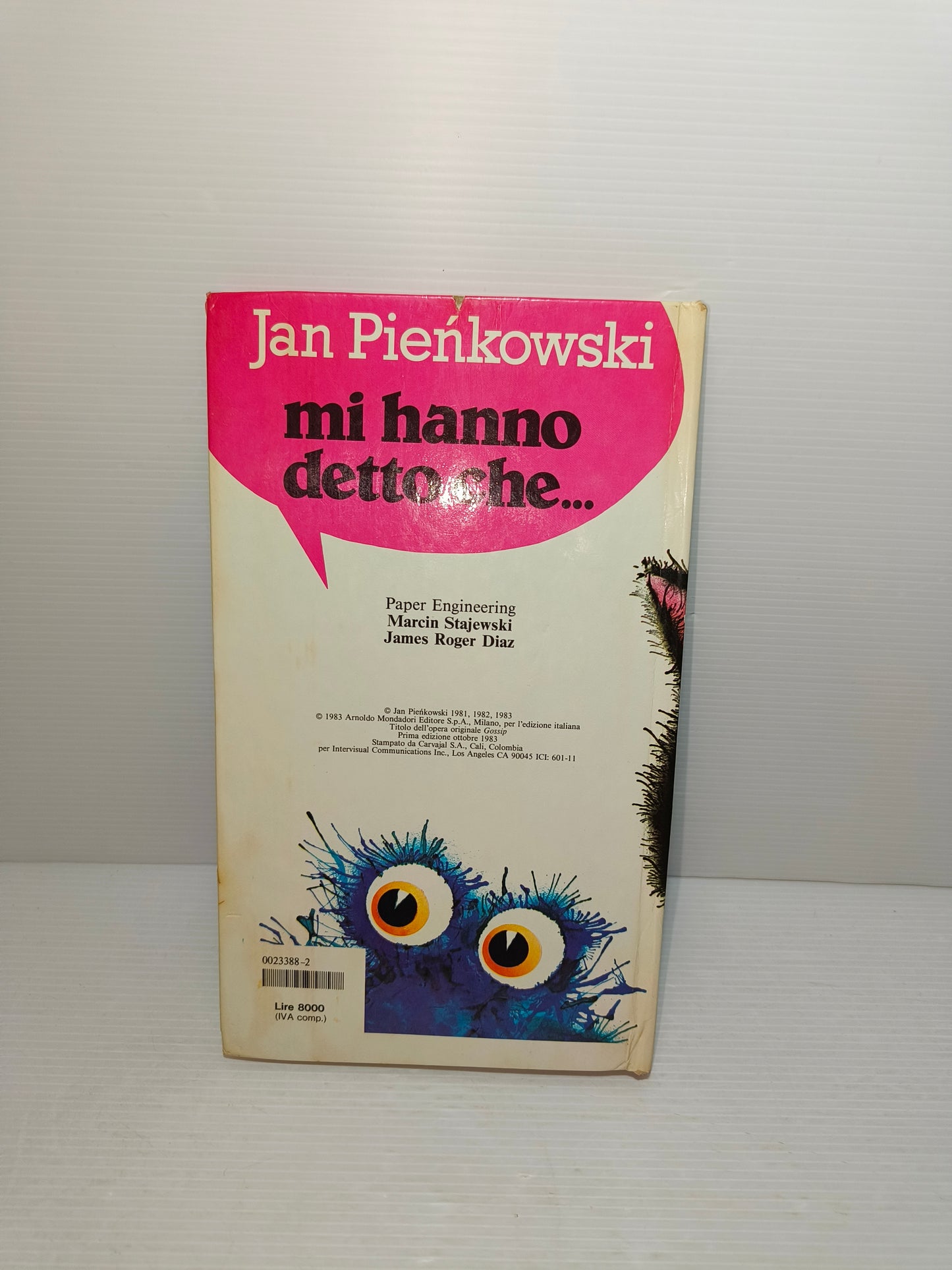 Libro Mi Hanno Detto Che...Jan Pienkowski 1983 LEGGI