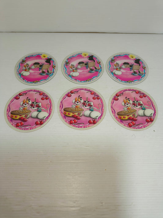 Sottobicchieri Diddl anni 90, LEGGI