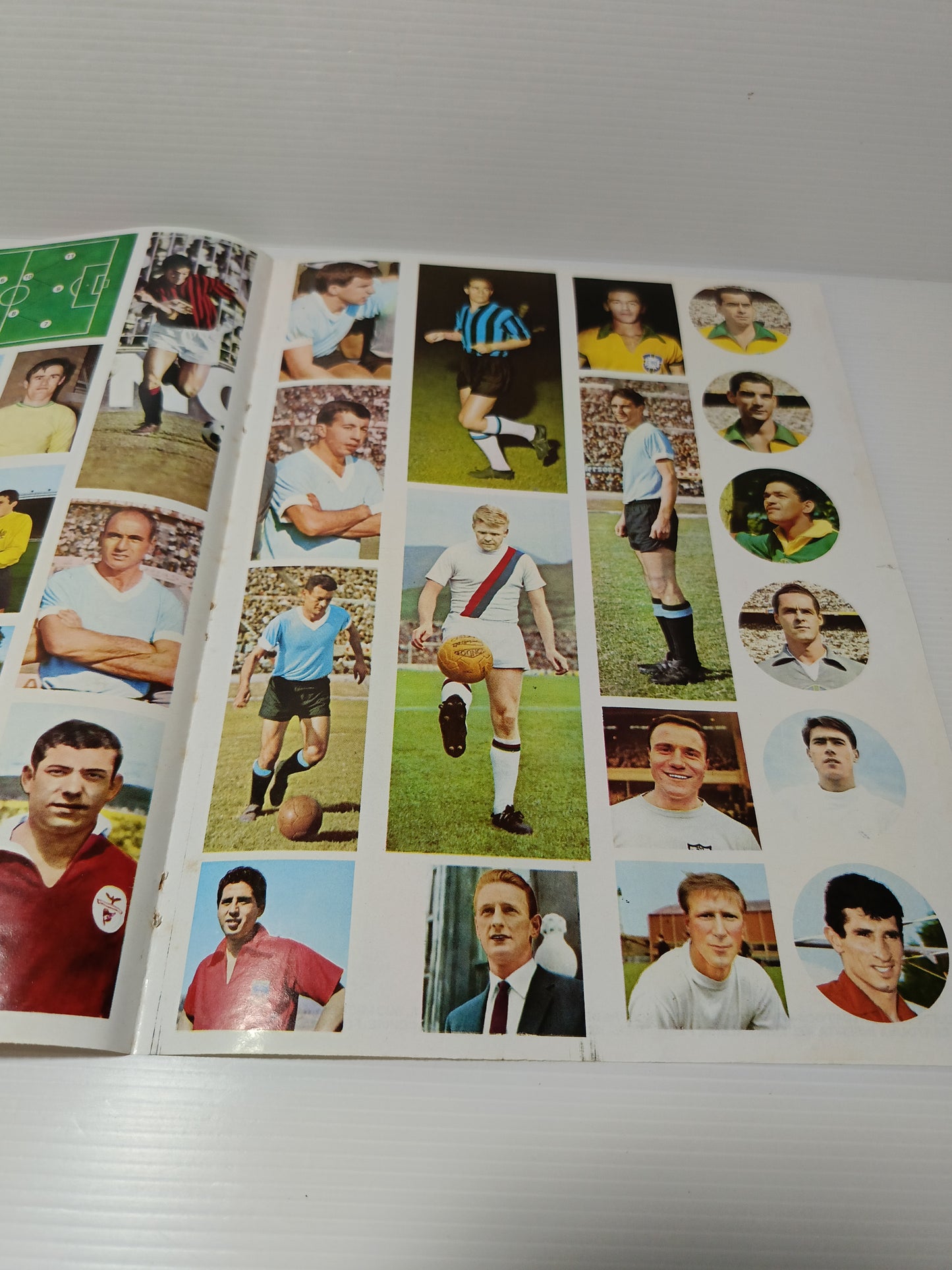 Inserto Figurine Coppa Del Mondo 1966 Rivista Epoca Anni 60