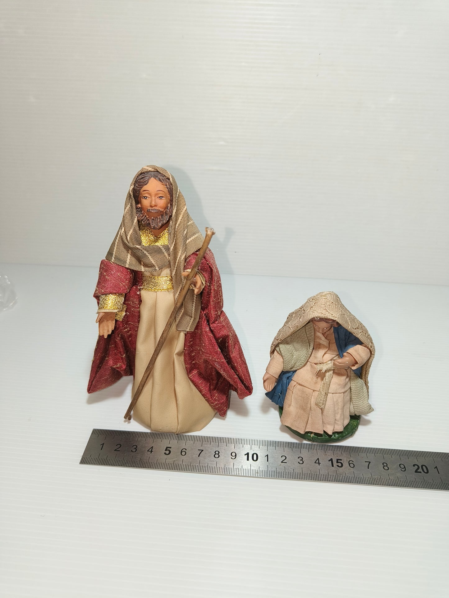 Statuine Natività presepe in coccio DeAgostini, LEGGI
