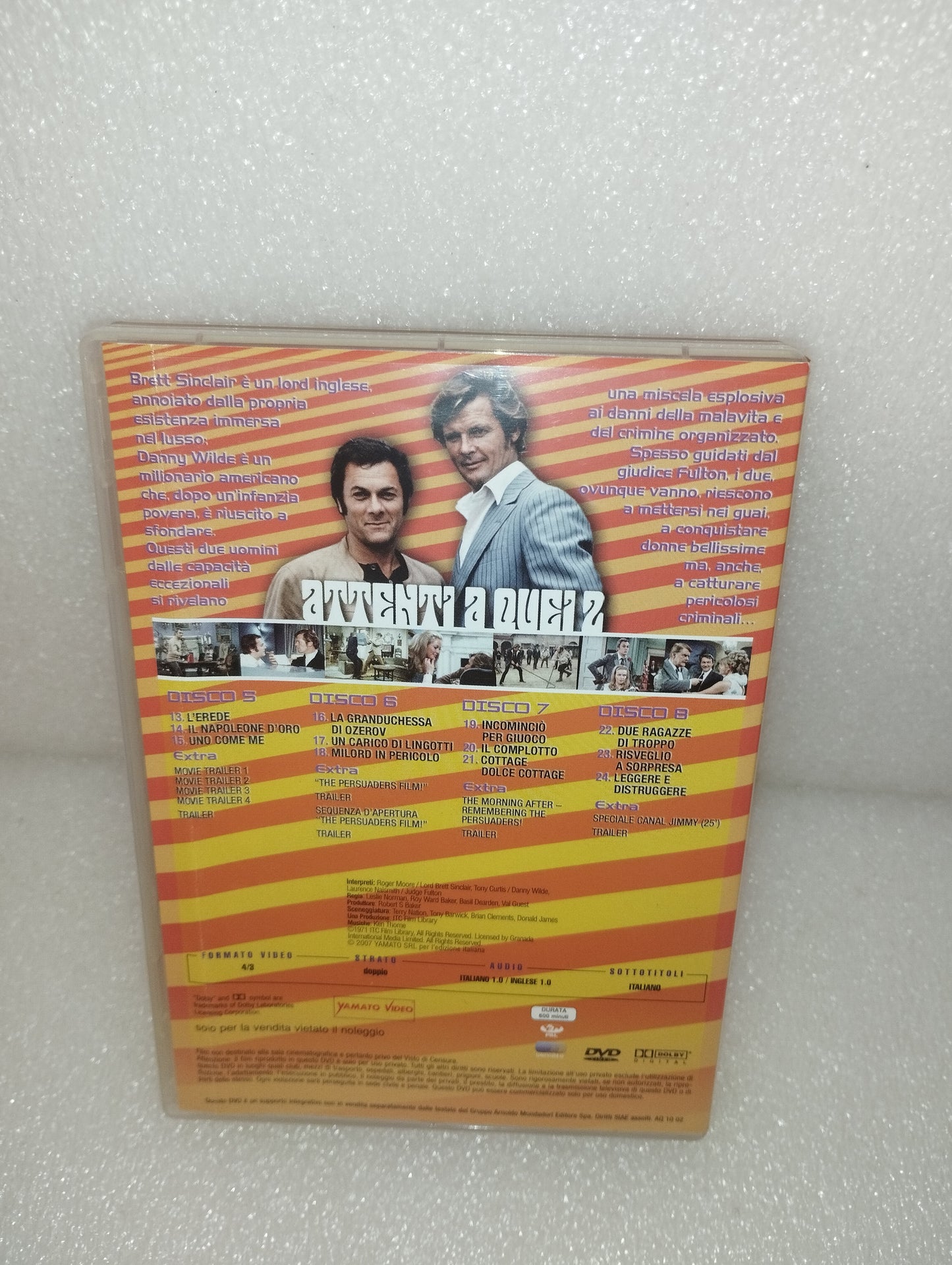 Attenti A Quei 2 Tony Curtis- Roger Moore 4DVD Memorial Box 2