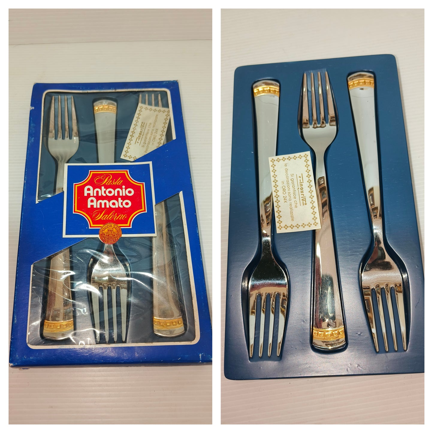Set forchette vintage gadget Pasta Antonio Amato