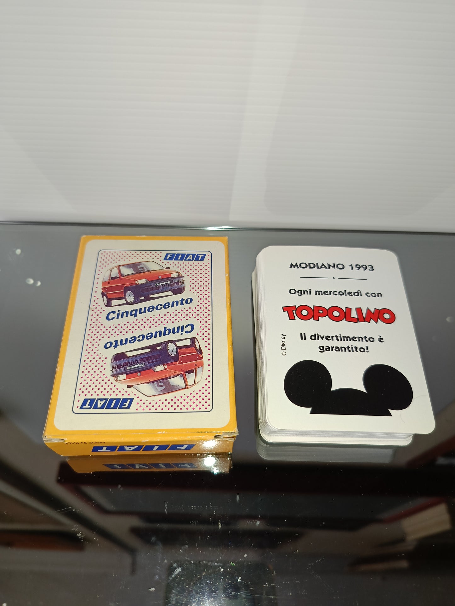 Carte Modiano Topolino Fiat Cinquecento