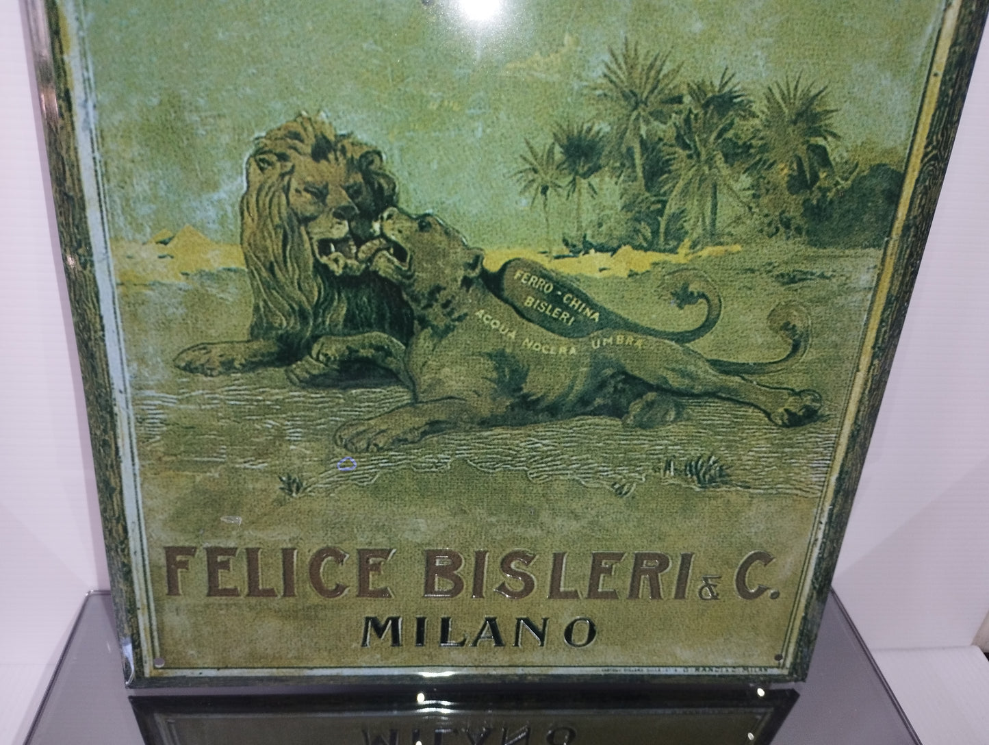 Targa In Metallo Felice Bisleri Milano
Misure 34 x 24 cm
Trattasi di Riproduzione