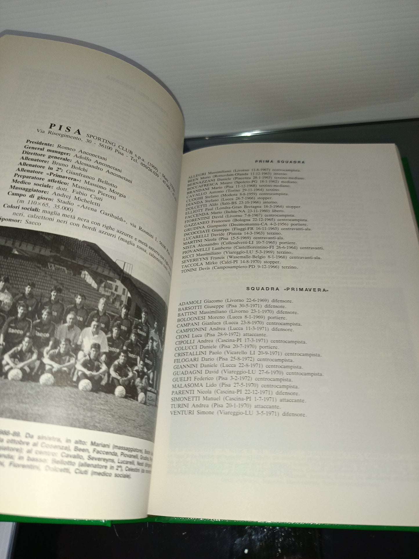 Panini Almanacco Illustrato Del Calcio '89