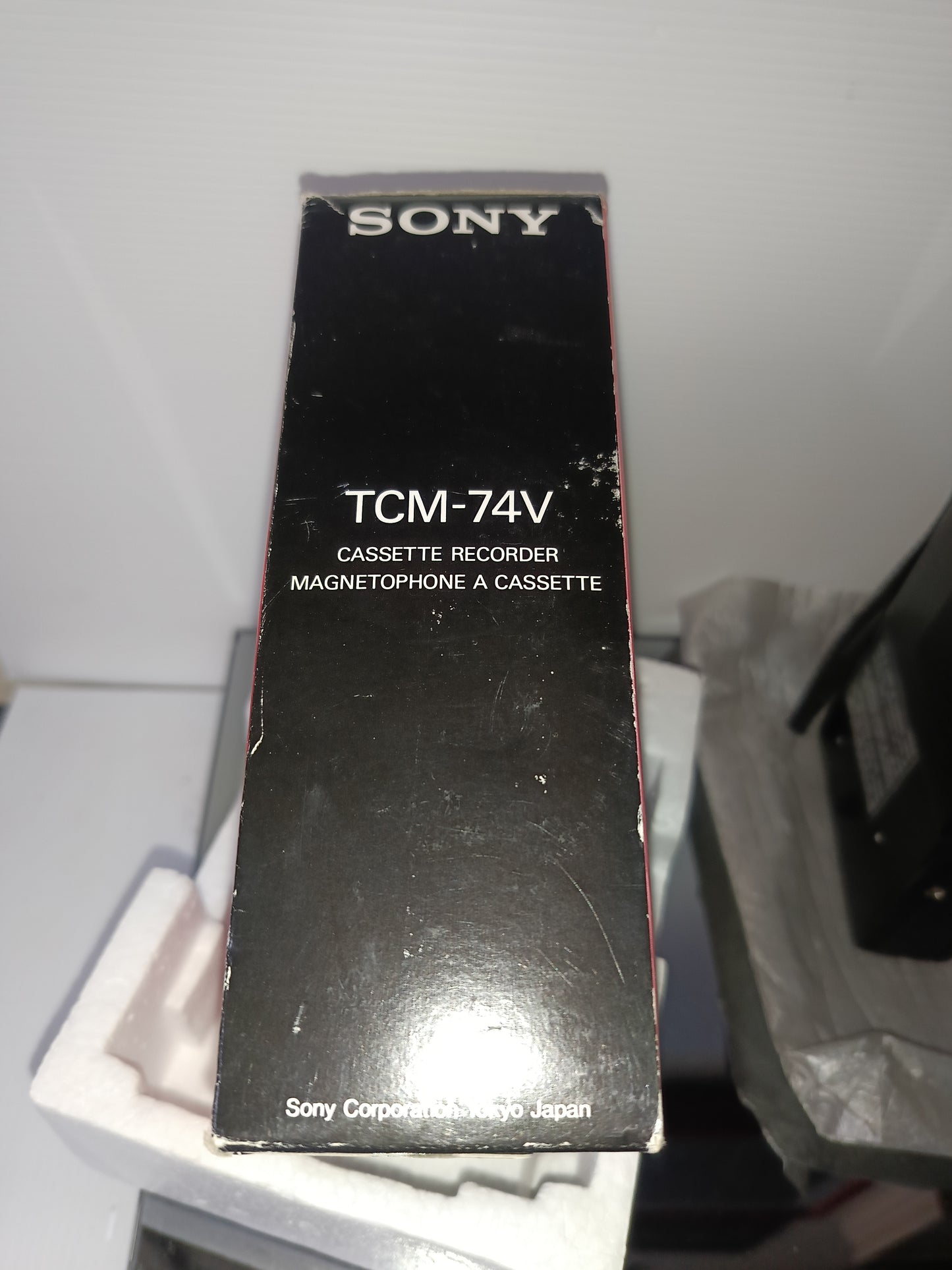 Sony TCM-74V Cassette Recorder Made in Japan Non funzionante