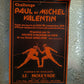 Manifesto Challange Paul Et Michel Valentin Escrime Vintage