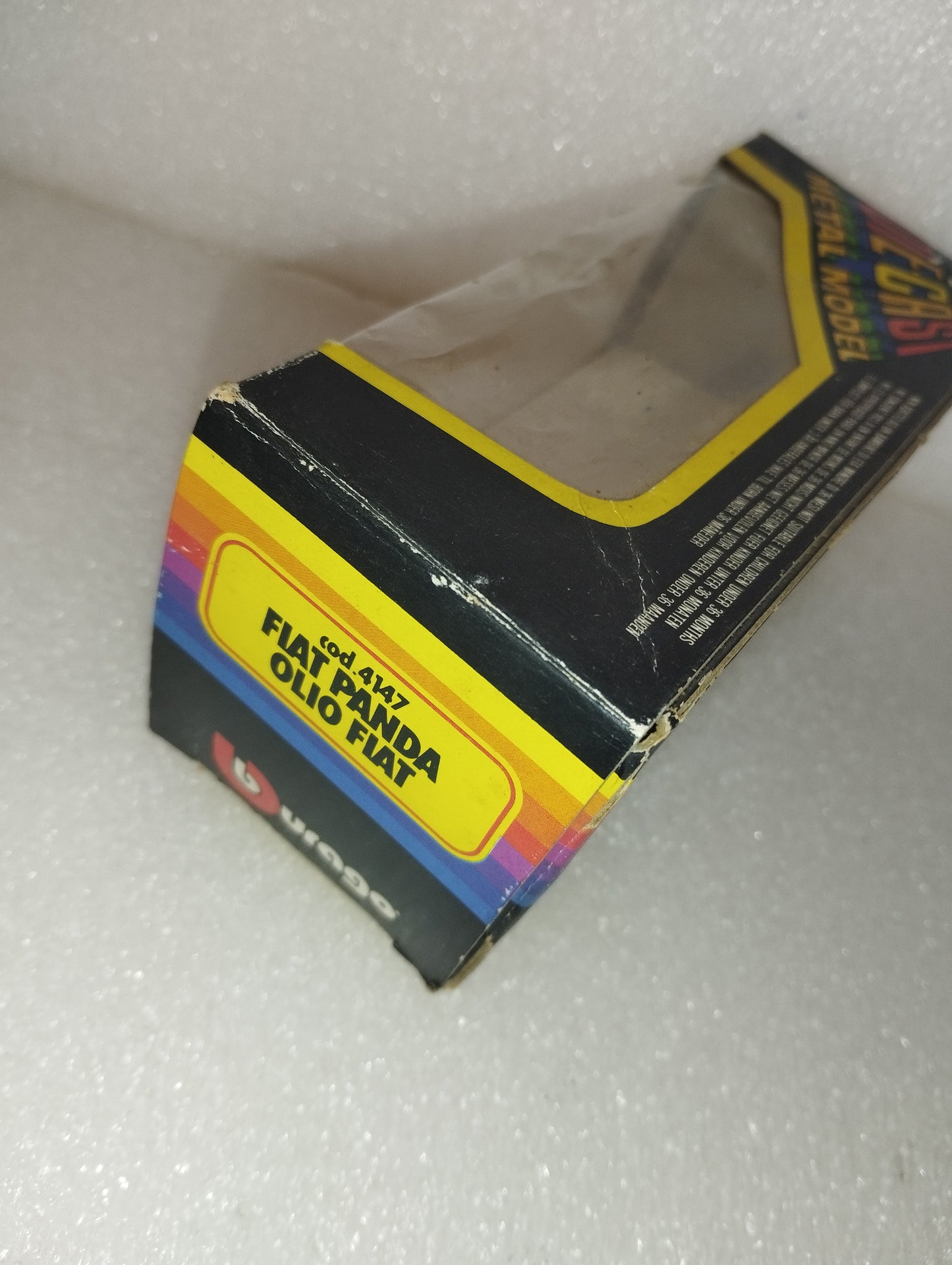 Fiat Panda 45 Bburago
Scala 1:43
Die Cast Metal