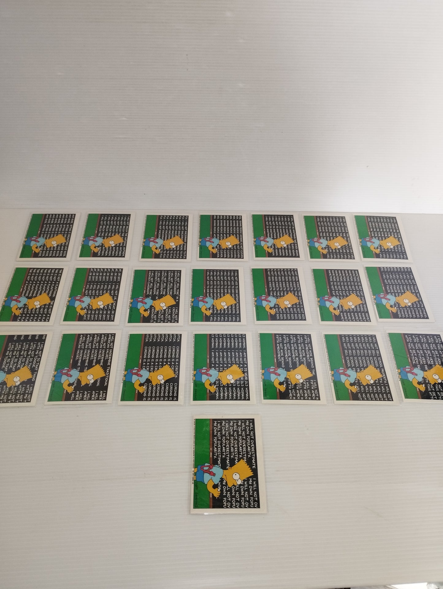 The Simpson Collezione Card Toops
Set 88 + 22 Cards
Anno 1990