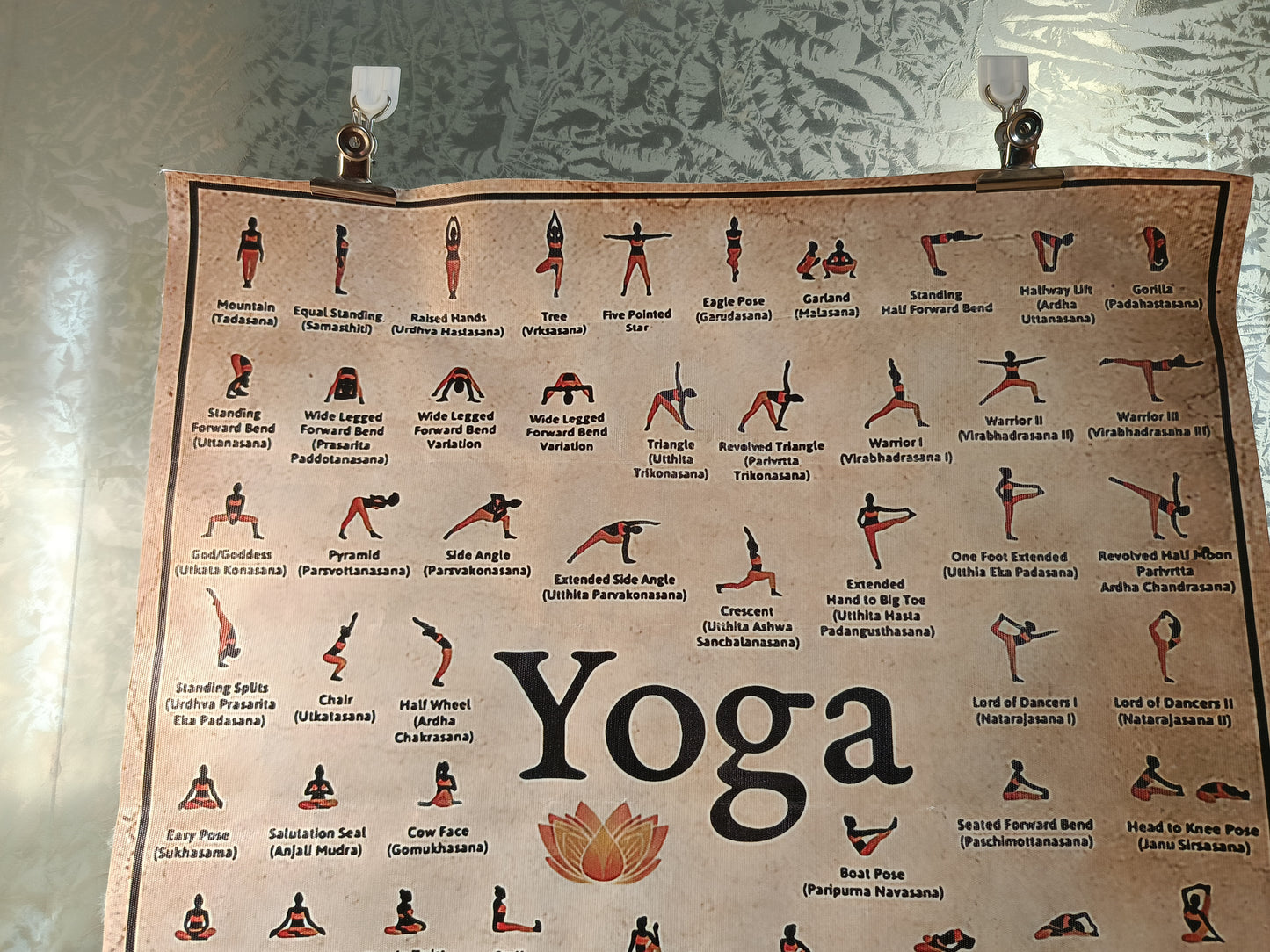 Stampa Su Tela Posizioni Yoga