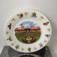 Gardaland Piatto Souvenir In Ceramica Vintage