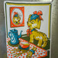 Canovaccio Strofinaccio Da Cucina Anni 70