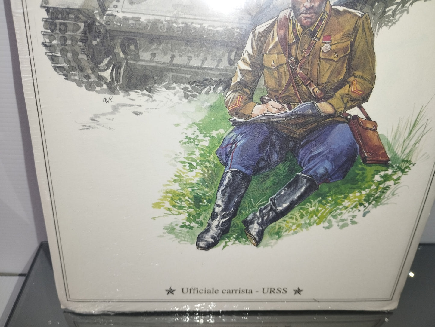 Ufficiale Carrista URSS Stampa Originale Fine Anni 70