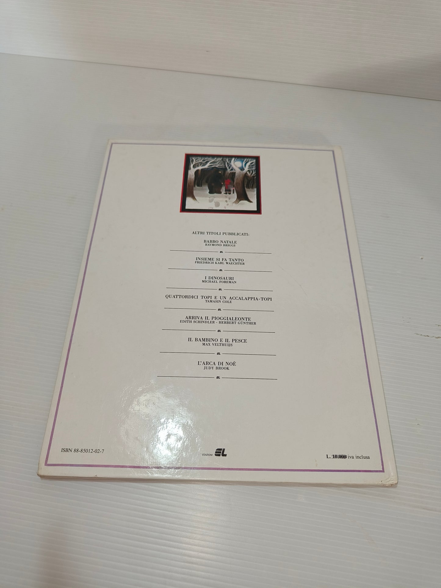 Libro Un Inverno Nella Vita Di Orso Grande, anni 70