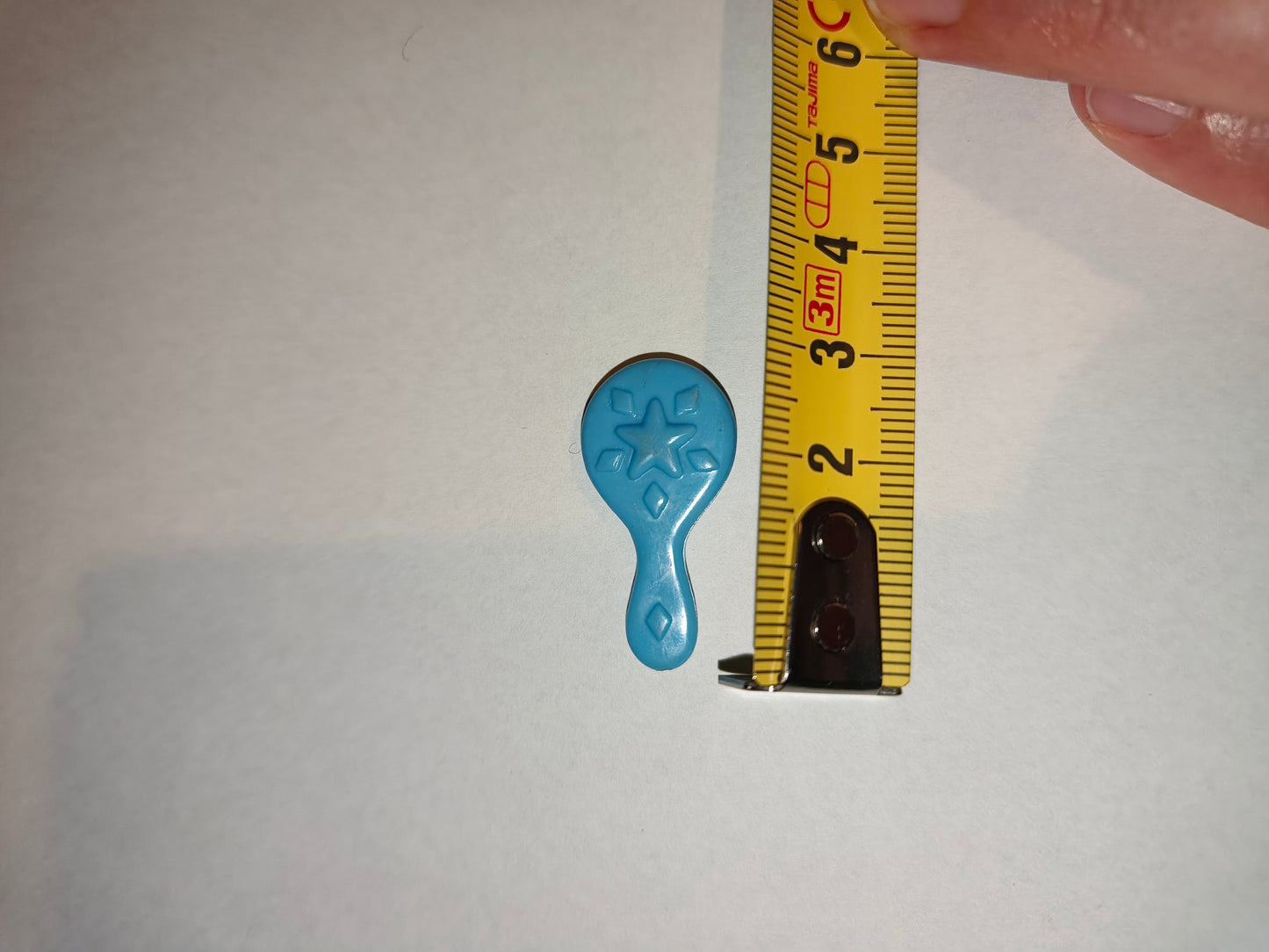 Accessorio spazzola Polly Pocket Super Star Hair, anni 90 LEGGI