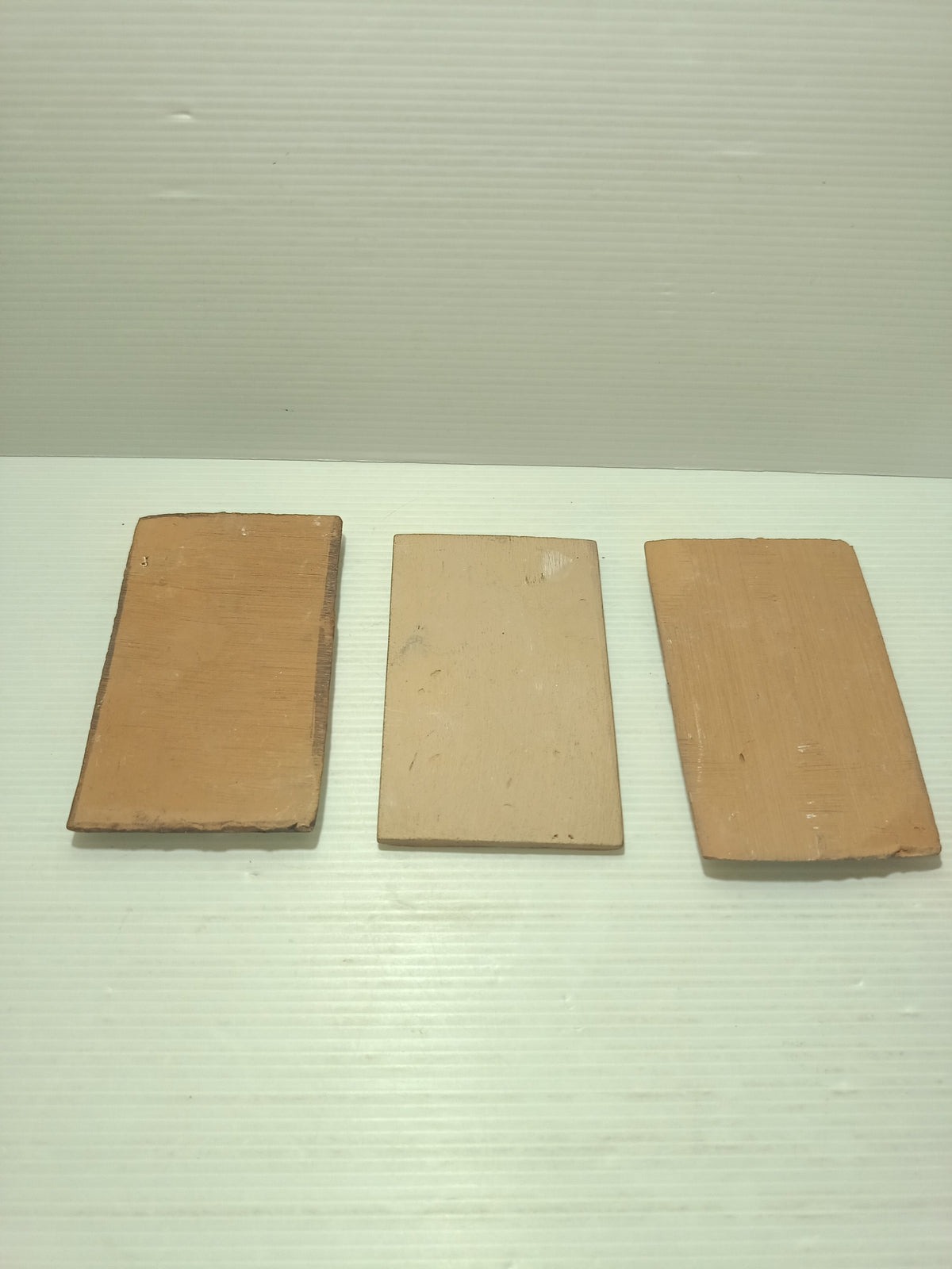 3 Bassorilievi In Terracotta Vintage