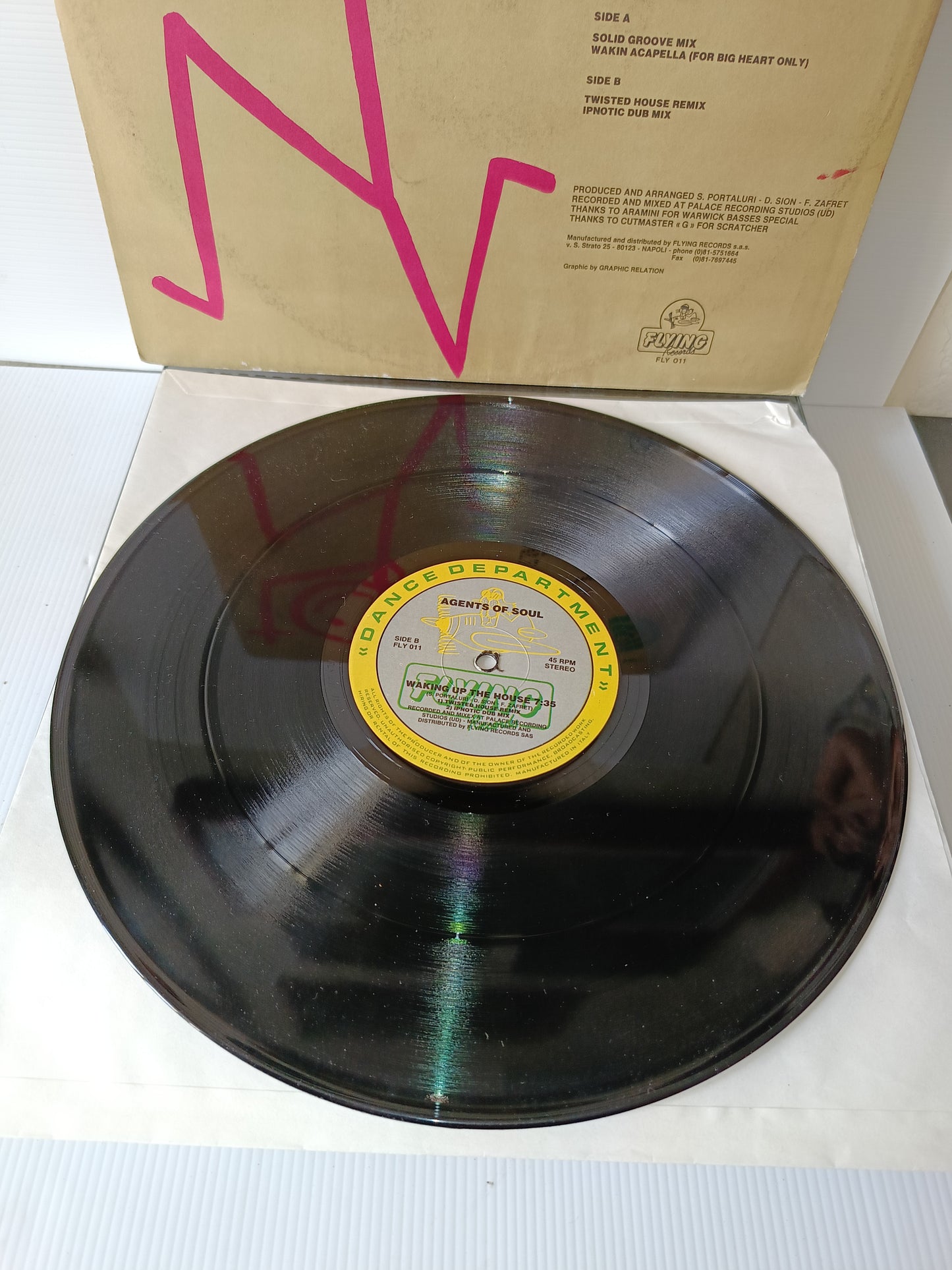 Waking Up The House Agent Of Soul Vinile 12" 45 Giri