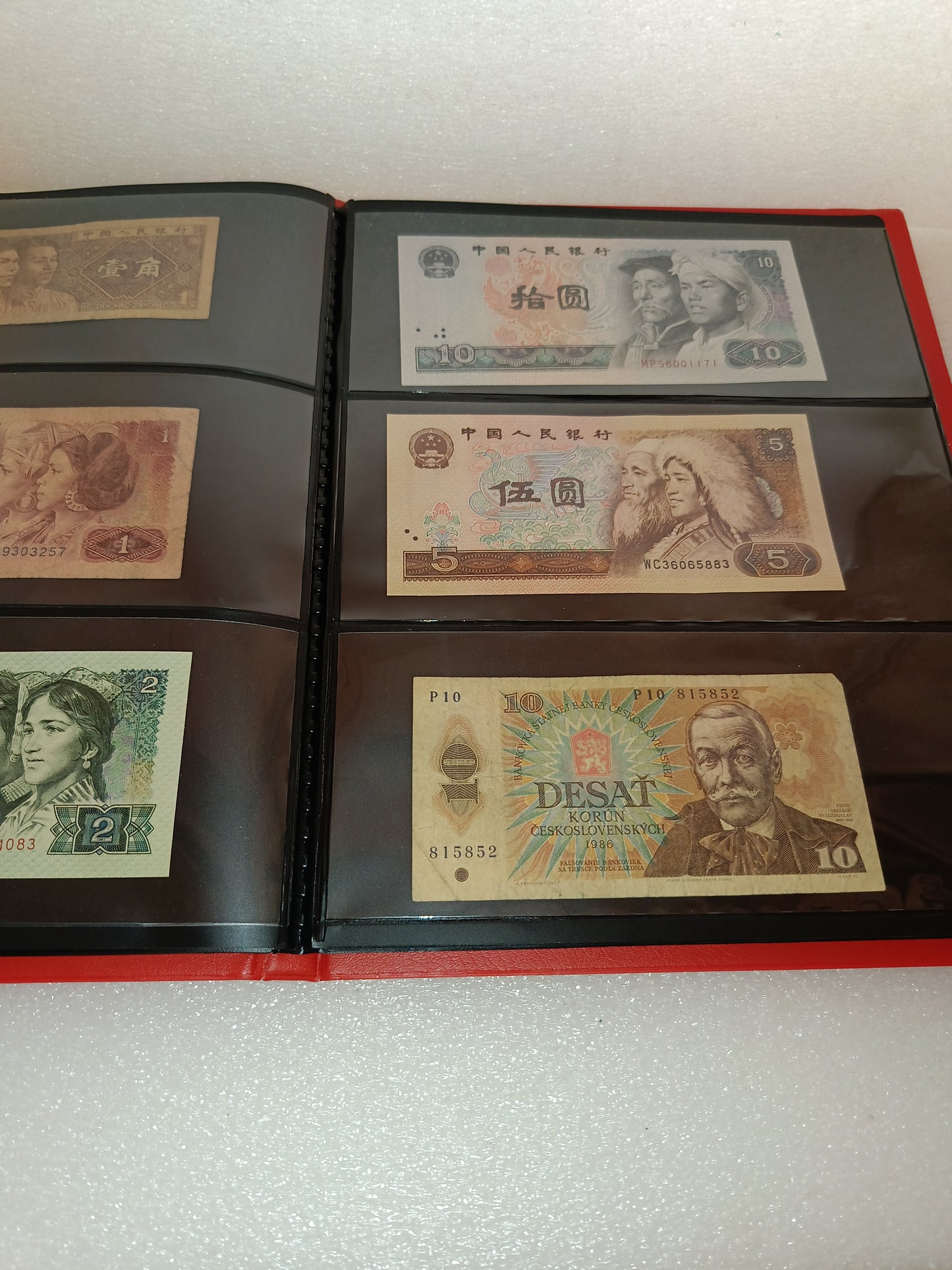 Collezione 50 Banconote Originali
Con album