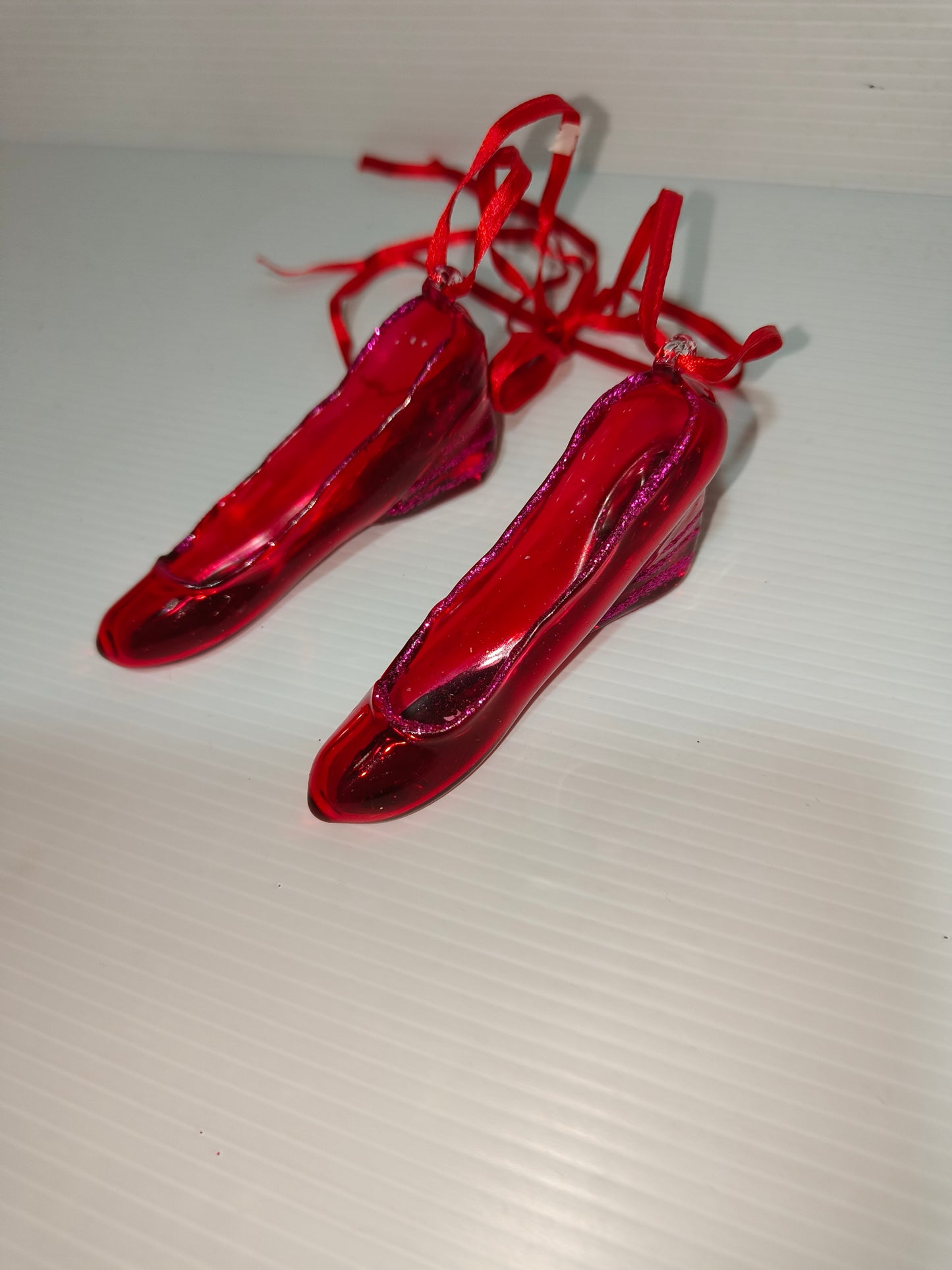 Ornamento vintage per albero di Natale in vetro