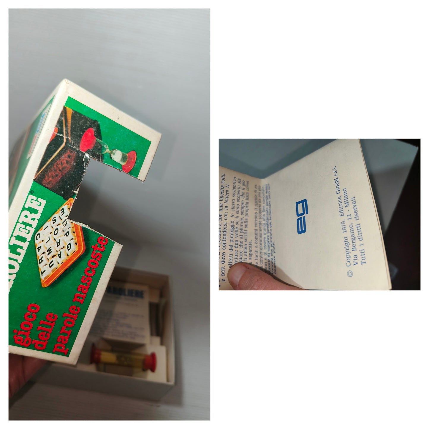 Gioco Il Paroliere anni 80