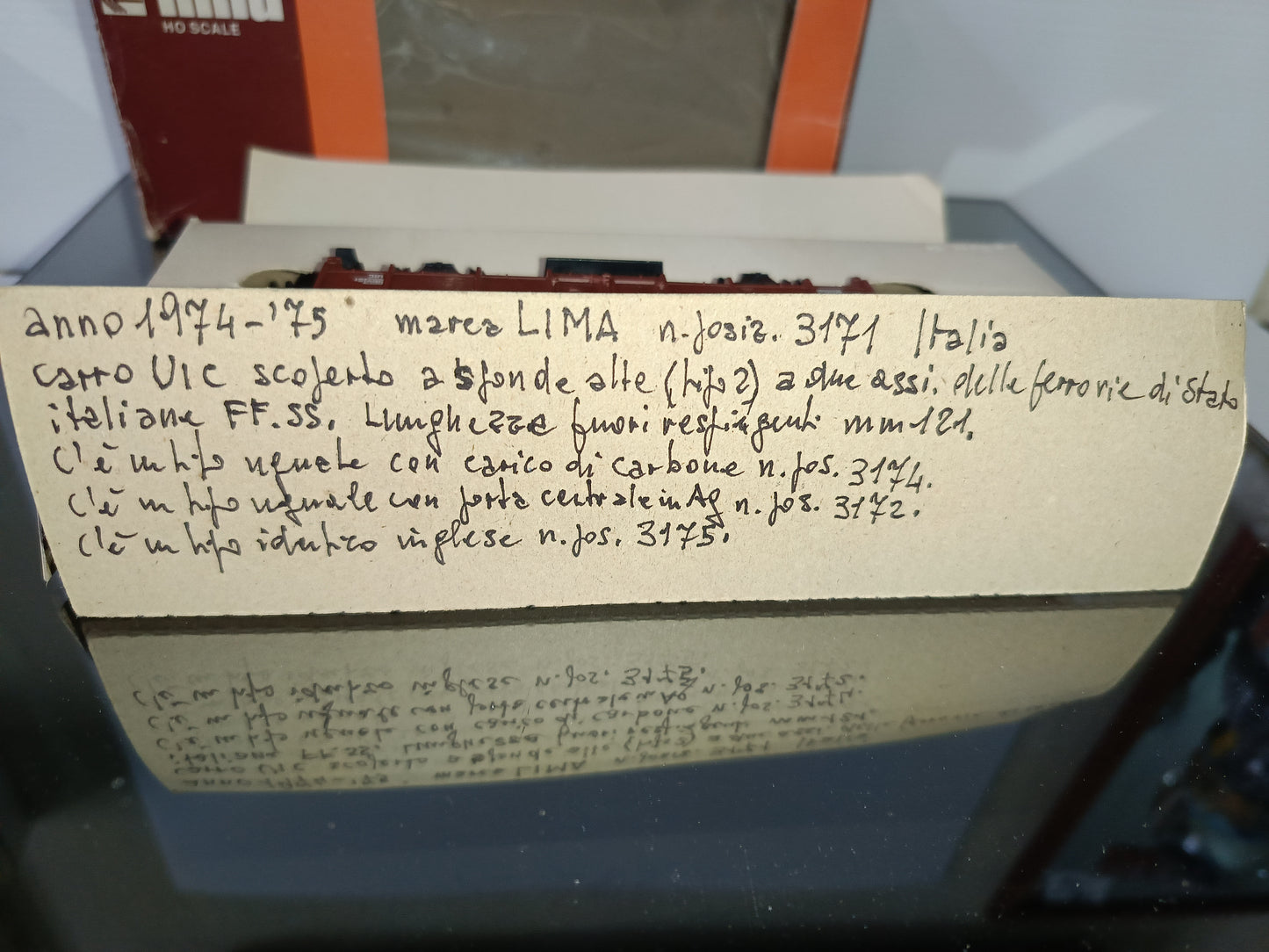 Vagone Lima Scala H0
Anni 70