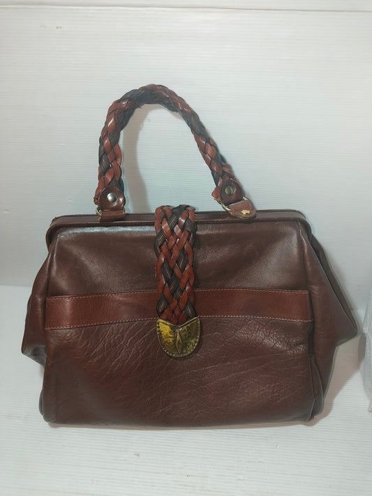 Doctor bag borsa in pelle anni 80 Capaccioli